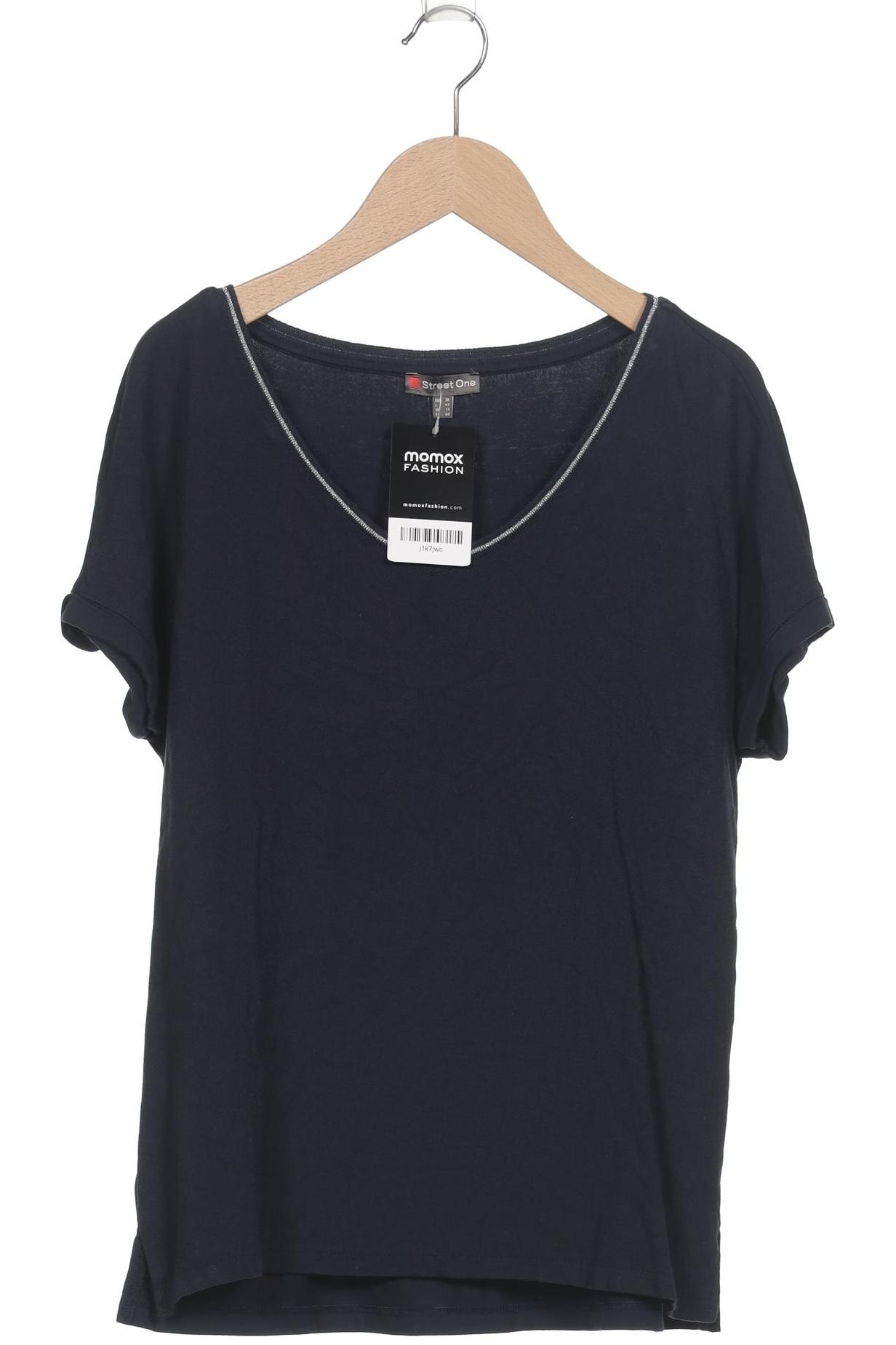 

Street One Damen T-Shirt, marineblau, Gr. 38