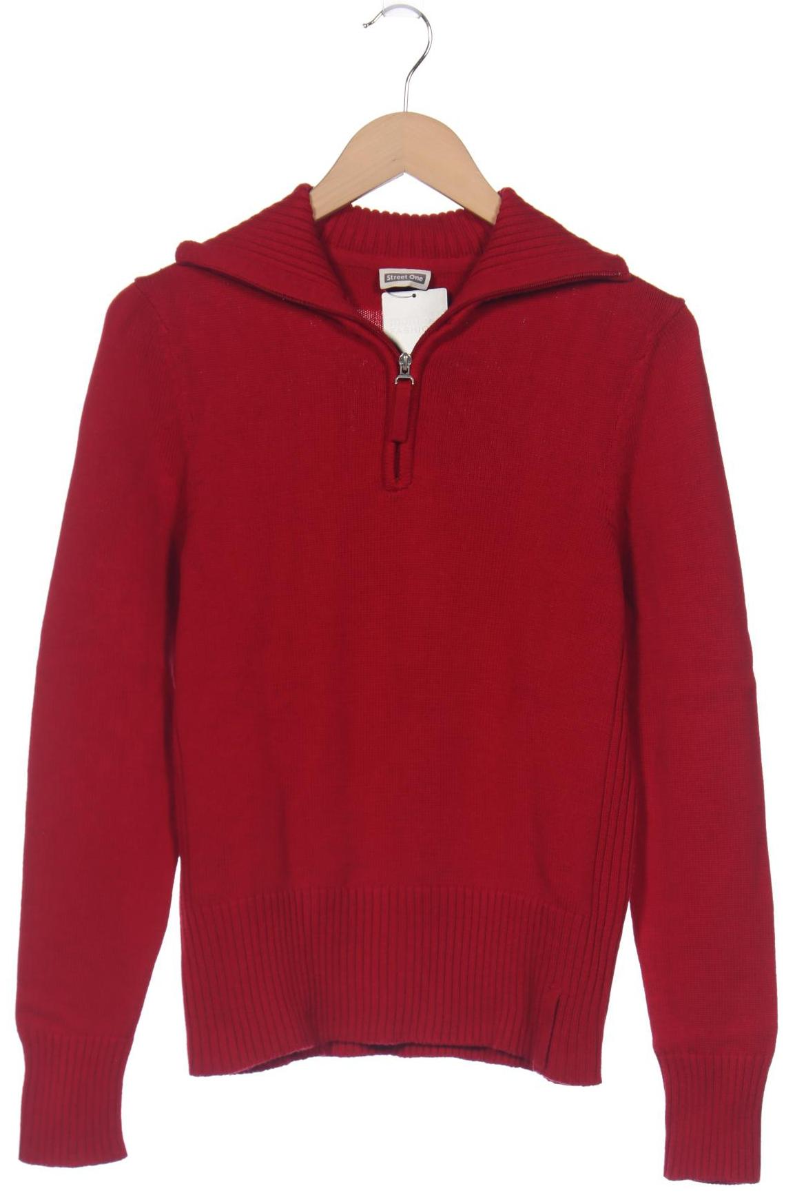 

Street One Damen Pullover, rot, Gr. 42