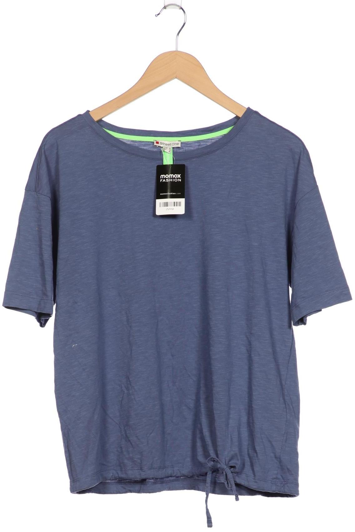 

Street One Damen T-Shirt, blau, Gr. 42