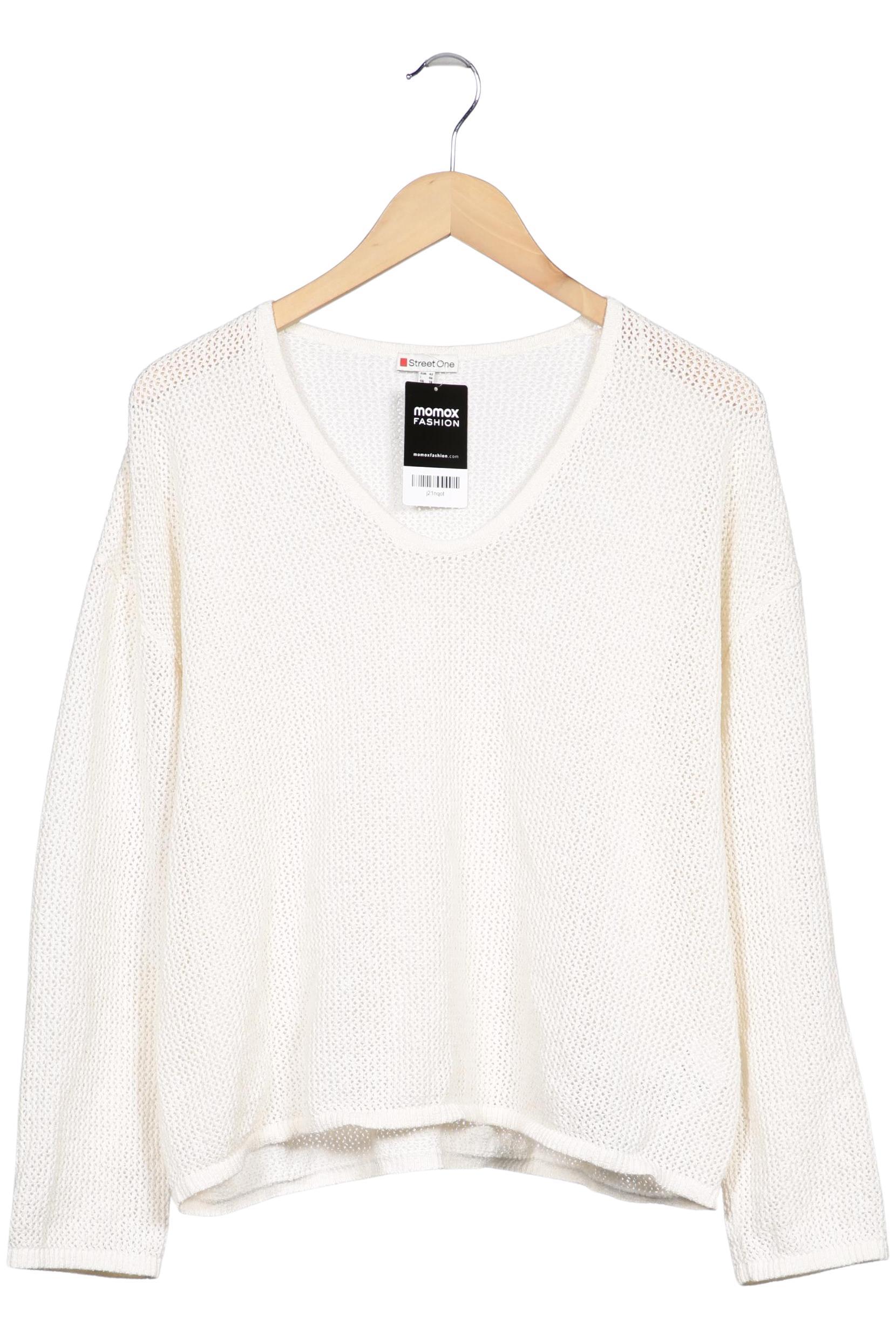 

Street One Damen Pullover, cremeweiß, Gr. 42