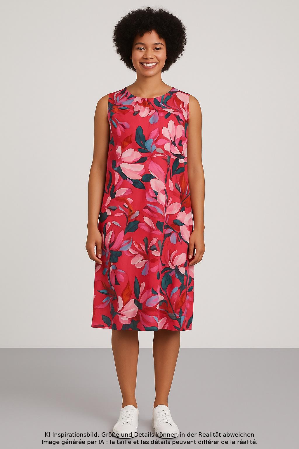 

Street One Damen Kleid, mehrfarbig, Gr. 42