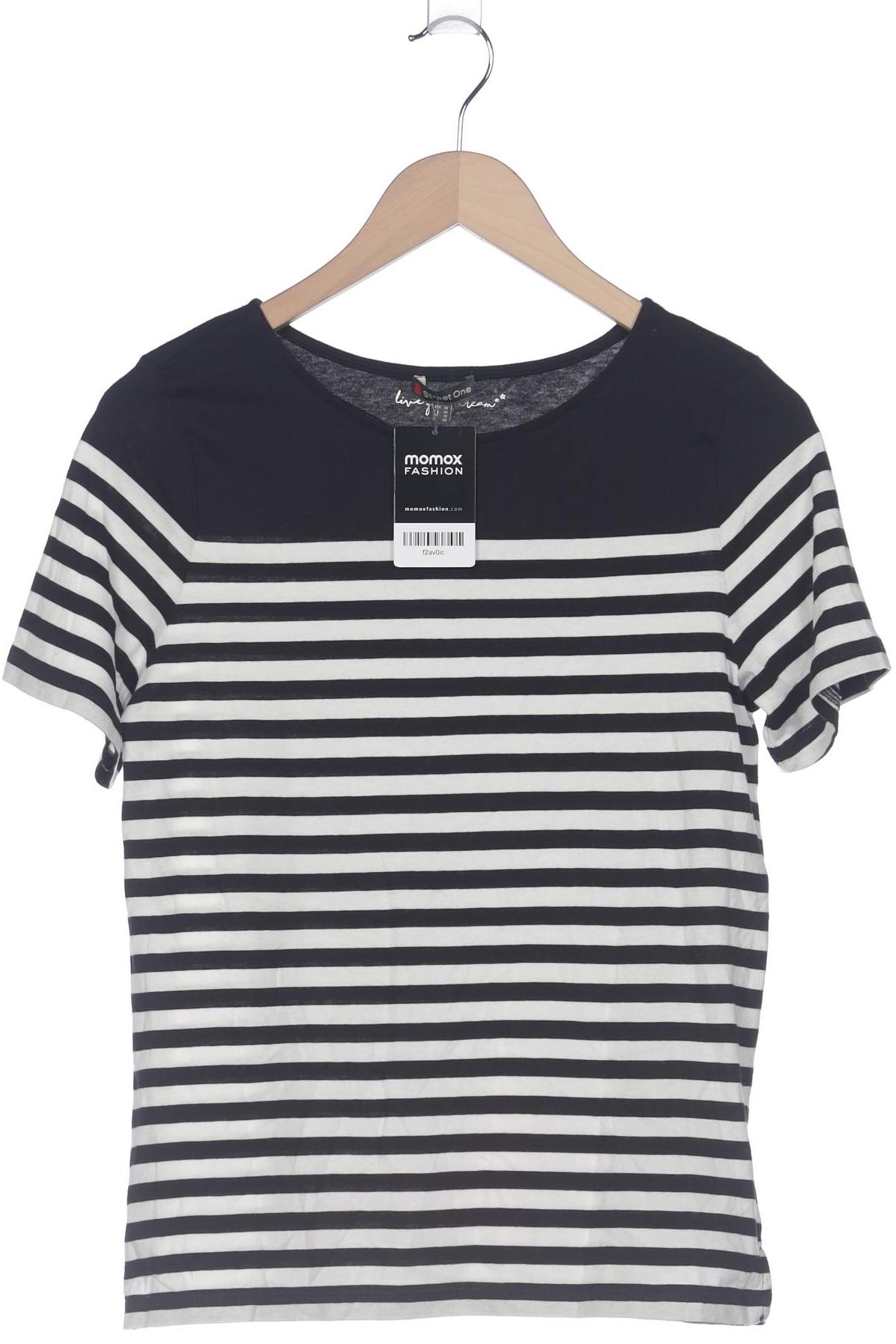 

Street One Damen T-Shirt, schwarz, Gr. 38