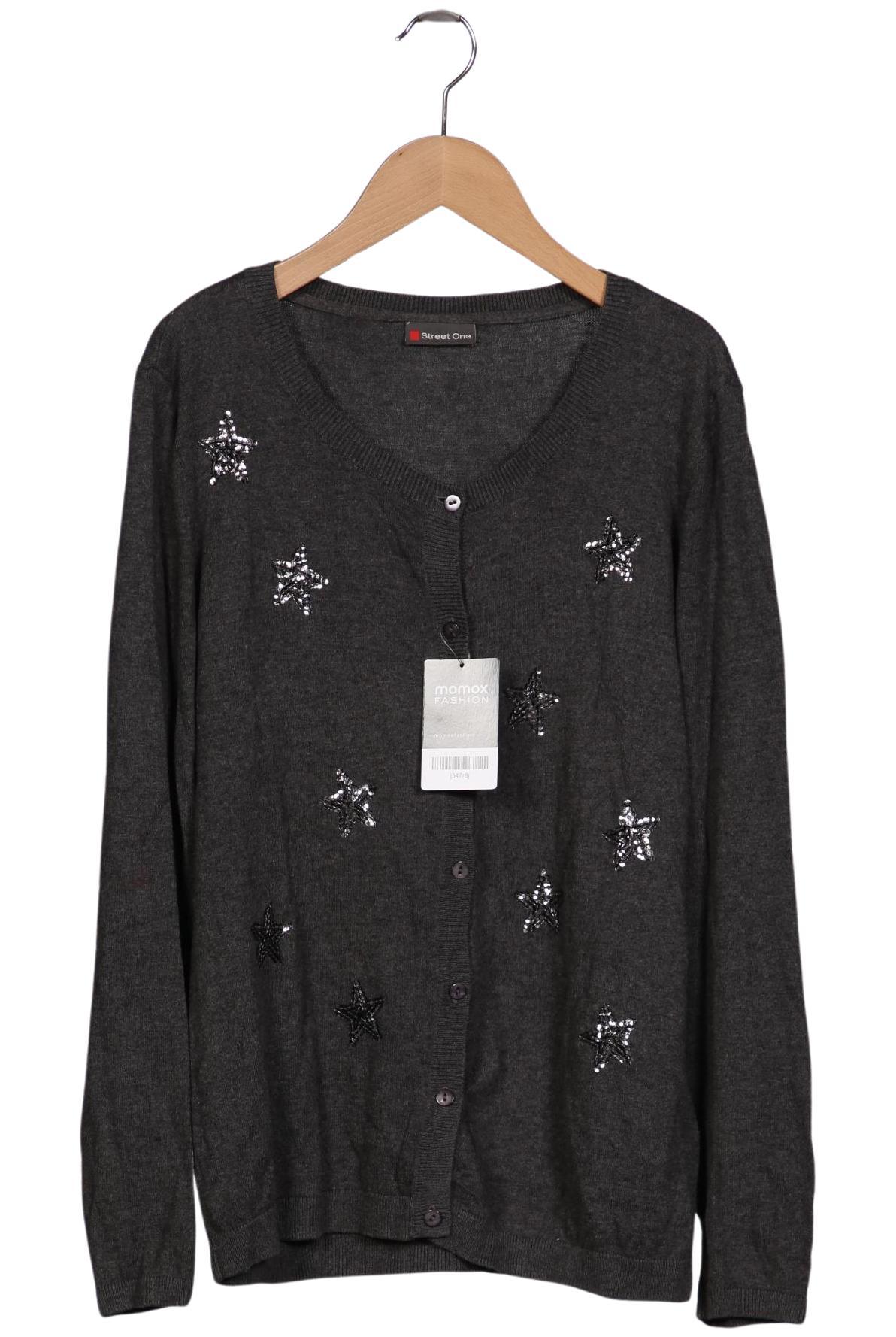 

Street One Damen Strickjacke, grau, Gr. 42