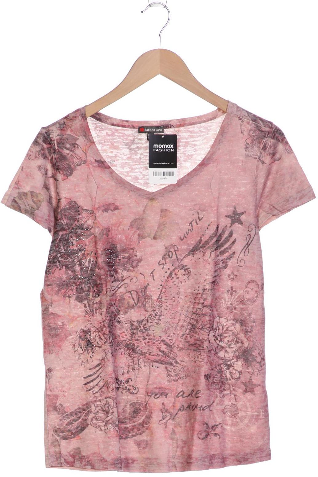 

Street One Damen T-Shirt, pink, Gr. 36