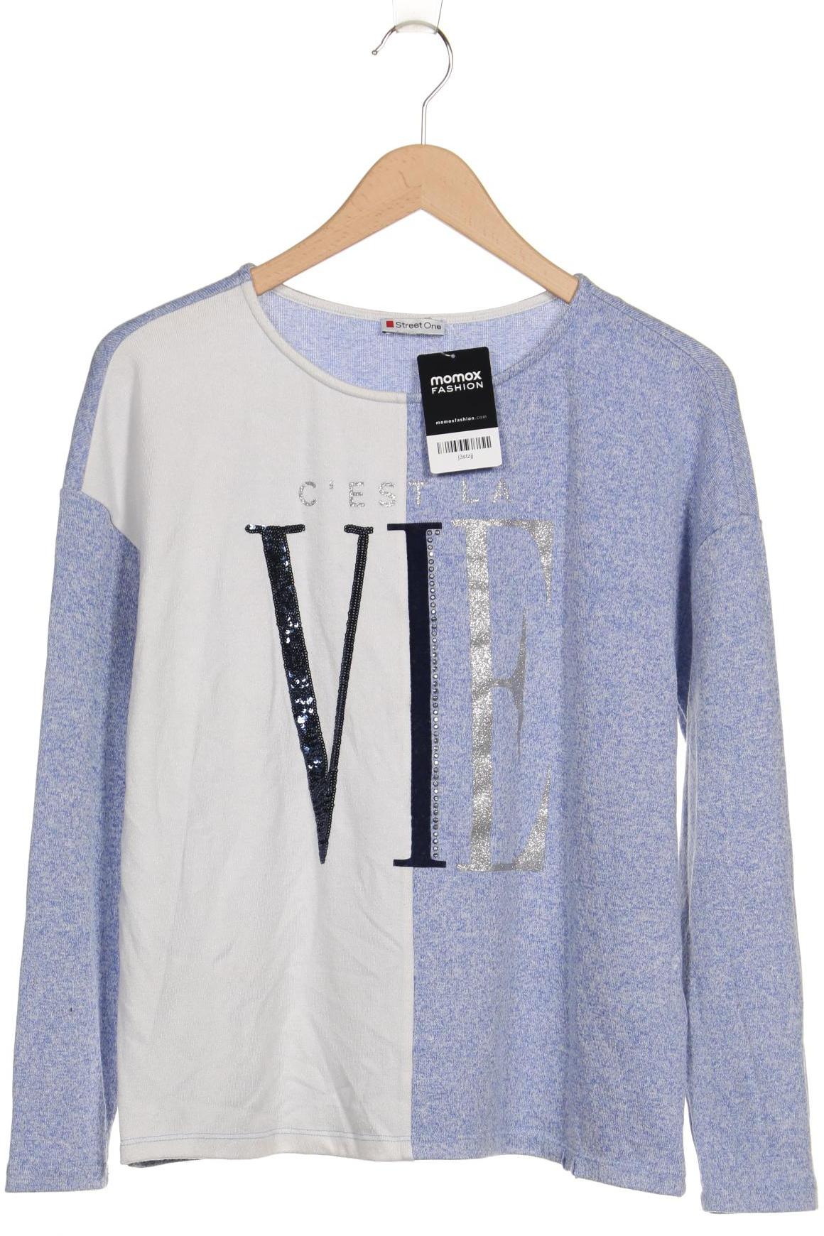 

Street One Damen Pullover, blau, Gr. 44
