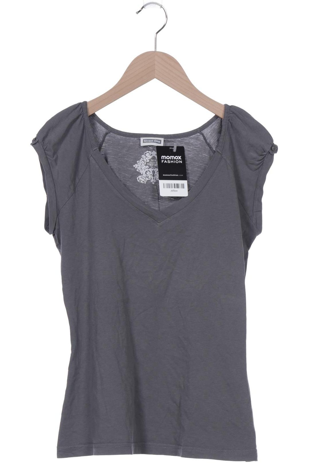 

Street One Damen T-Shirt, grau, Gr. 40