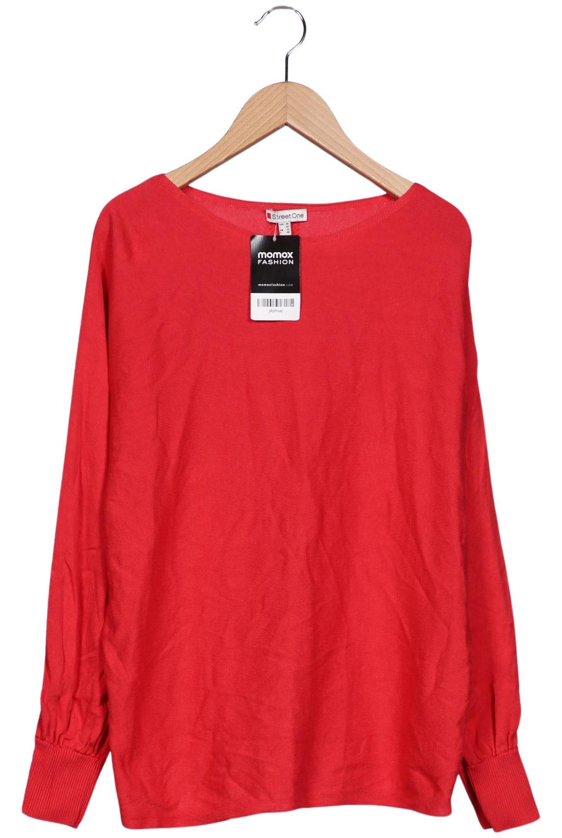 

Street One Damen Pullover, rot, Gr. 38