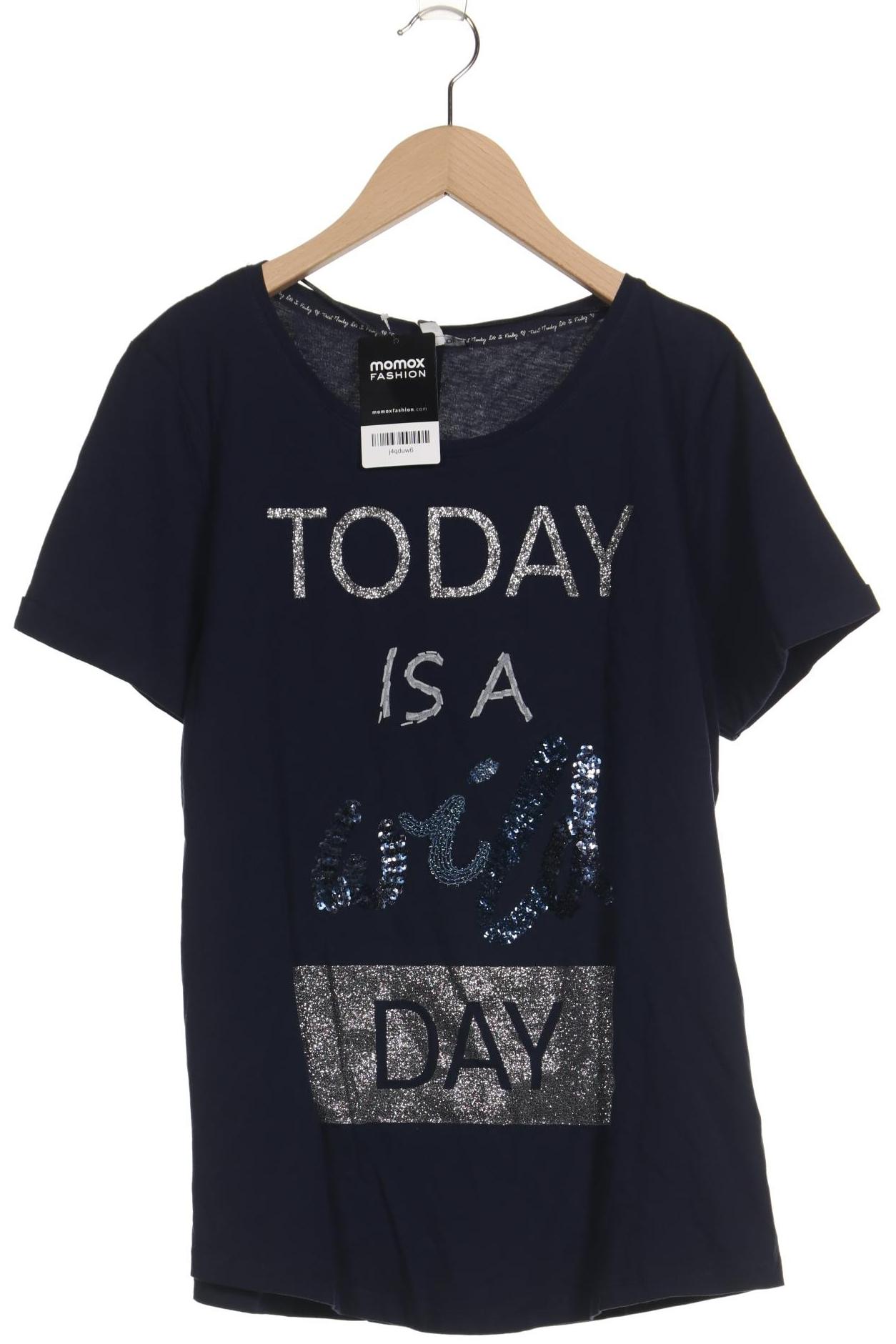 

Street One Damen T-Shirt, marineblau, Gr. 40