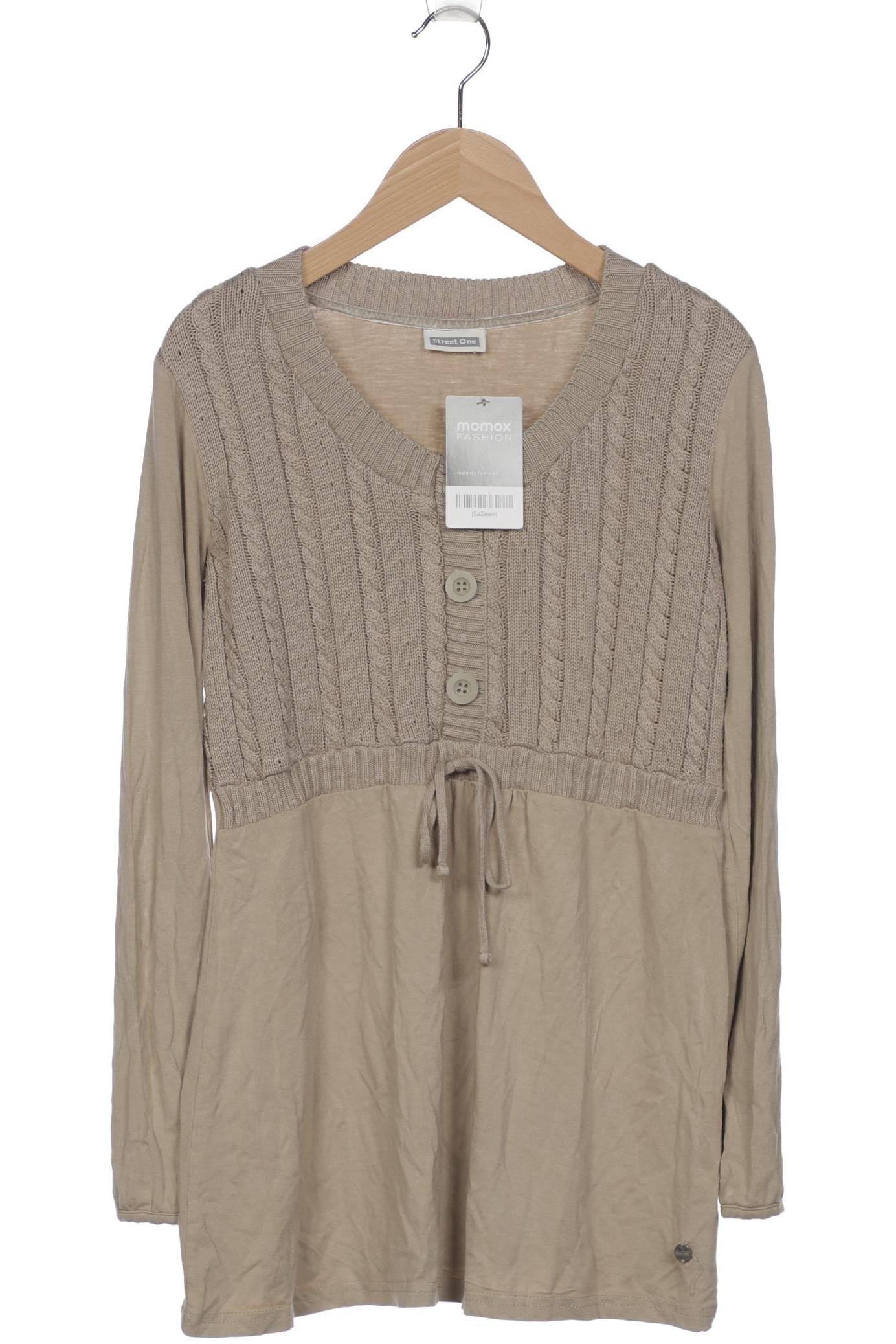 

Street One Damen Langarmshirt, beige, Gr. 38