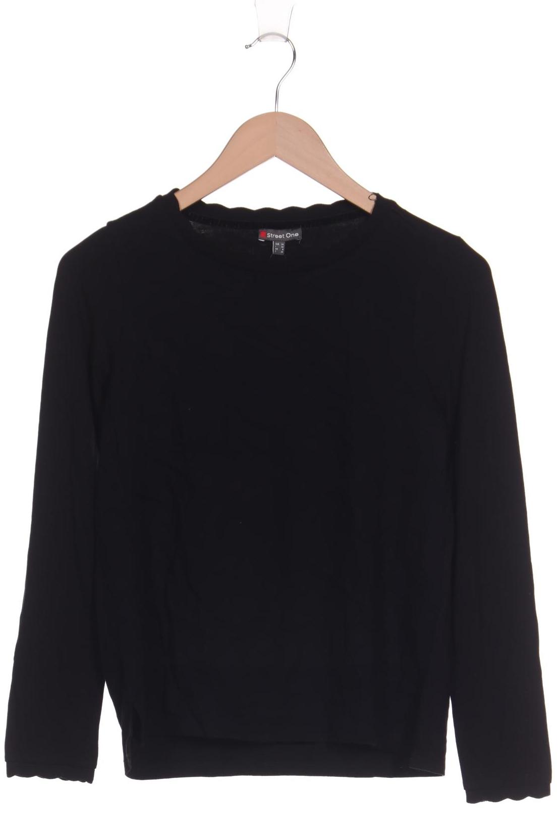 

Street One Damen Langarmshirt, schwarz, Gr. 34