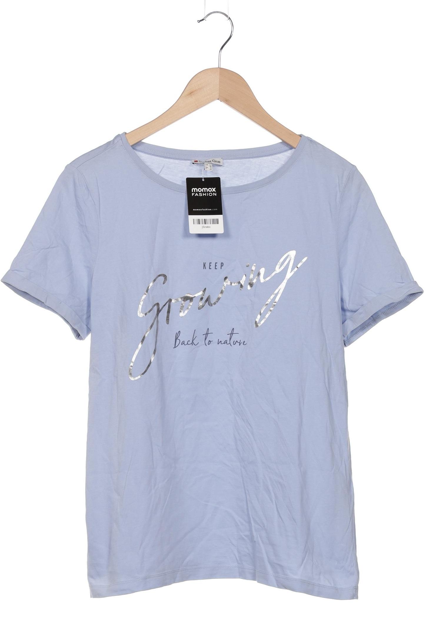 

Street One Damen T-Shirt, hellblau, Gr. 42