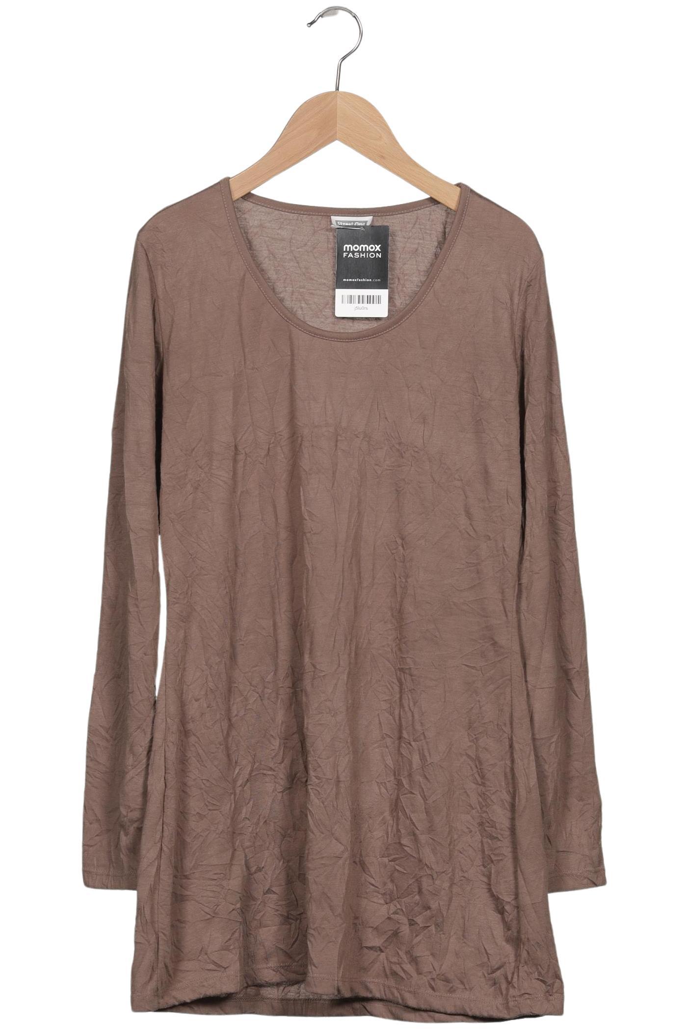 

Street One Damen Langarmshirt, braun, Gr. 40