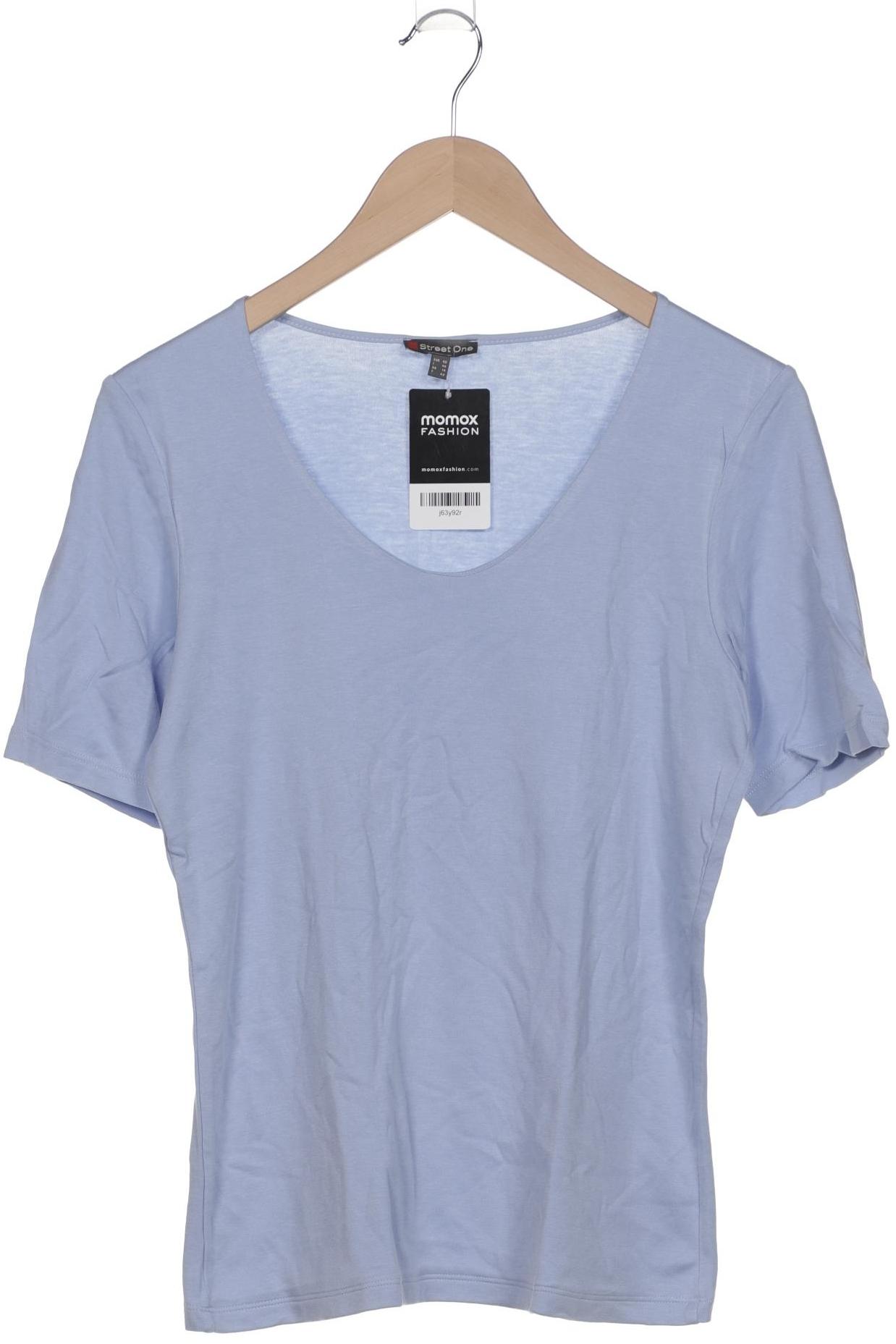 

Street One Damen T-Shirt, blau, Gr. 40