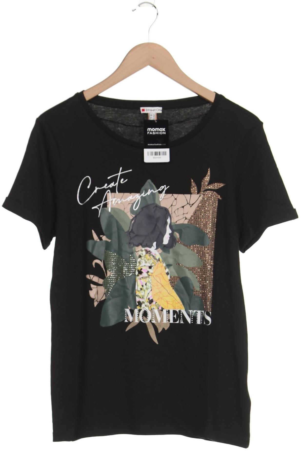 

Street One Damen T-Shirt, grün, Gr. 40