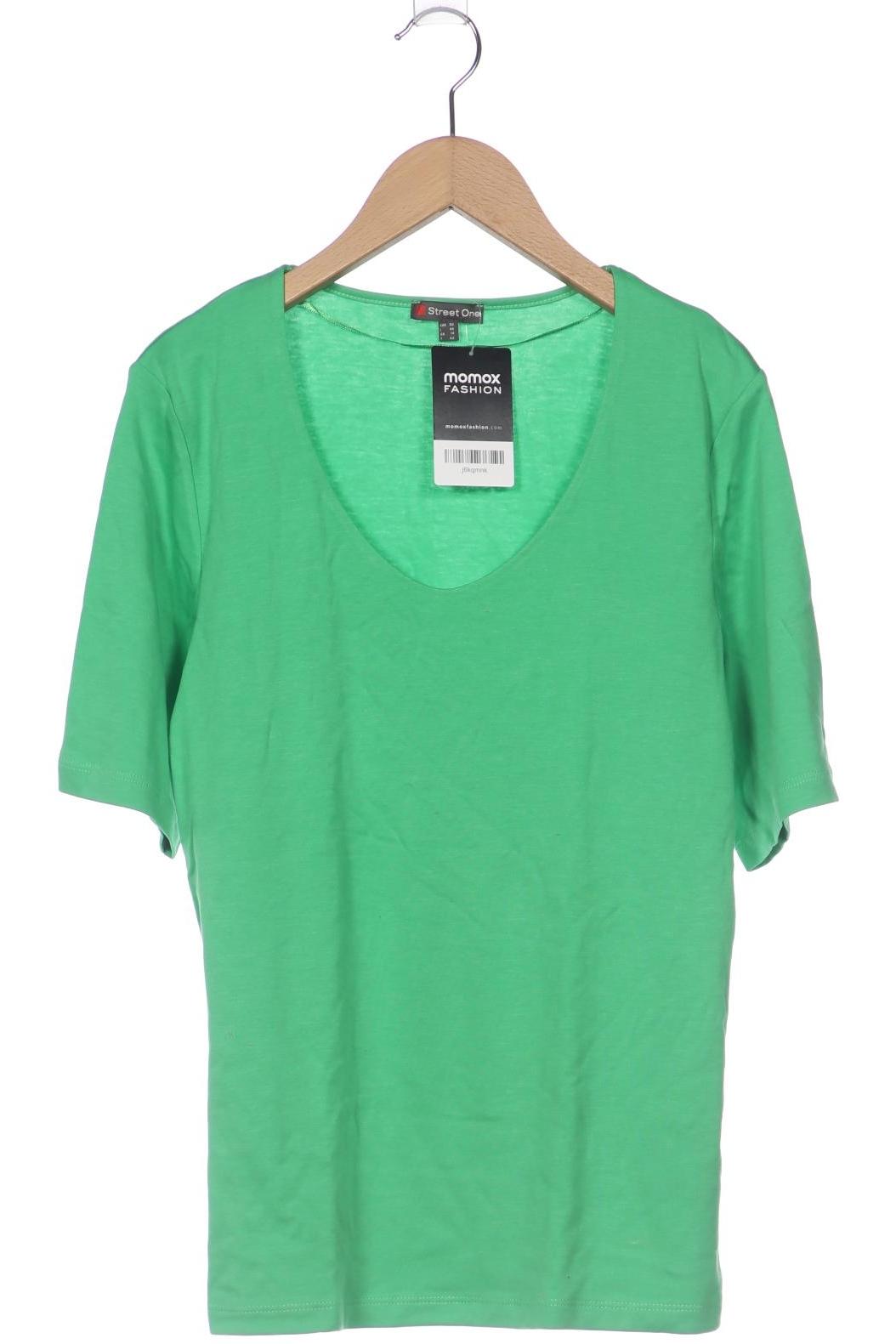 

Street One Damen T-Shirt, grün, Gr. 40