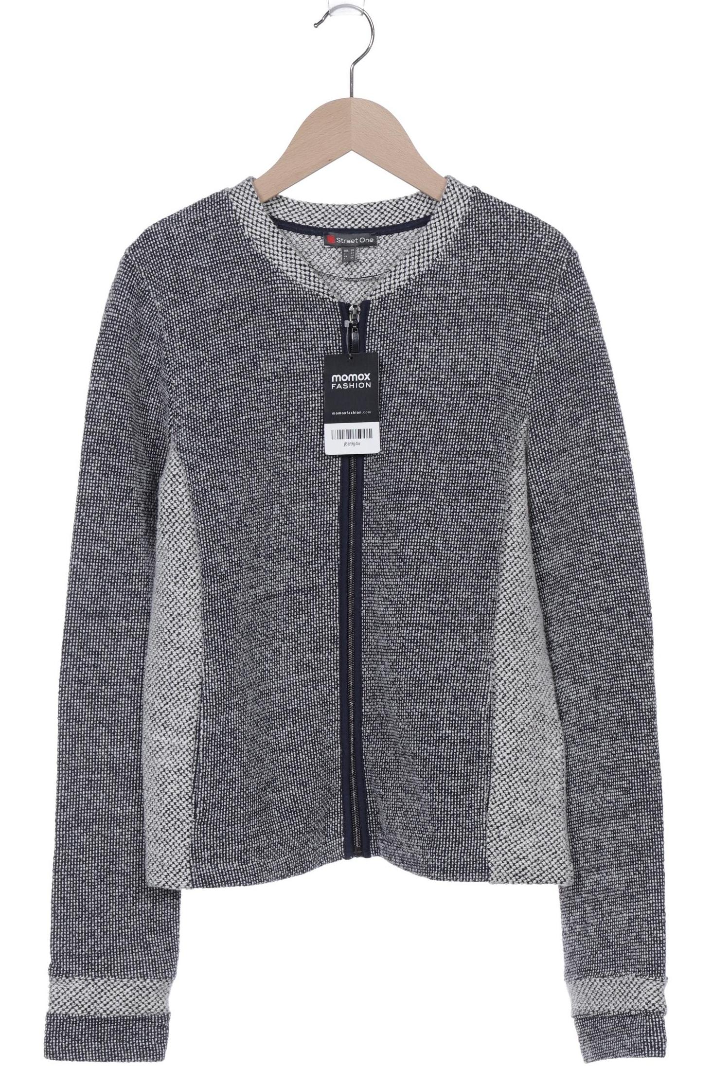

Street One Damen Strickjacke, grau, Gr. 38