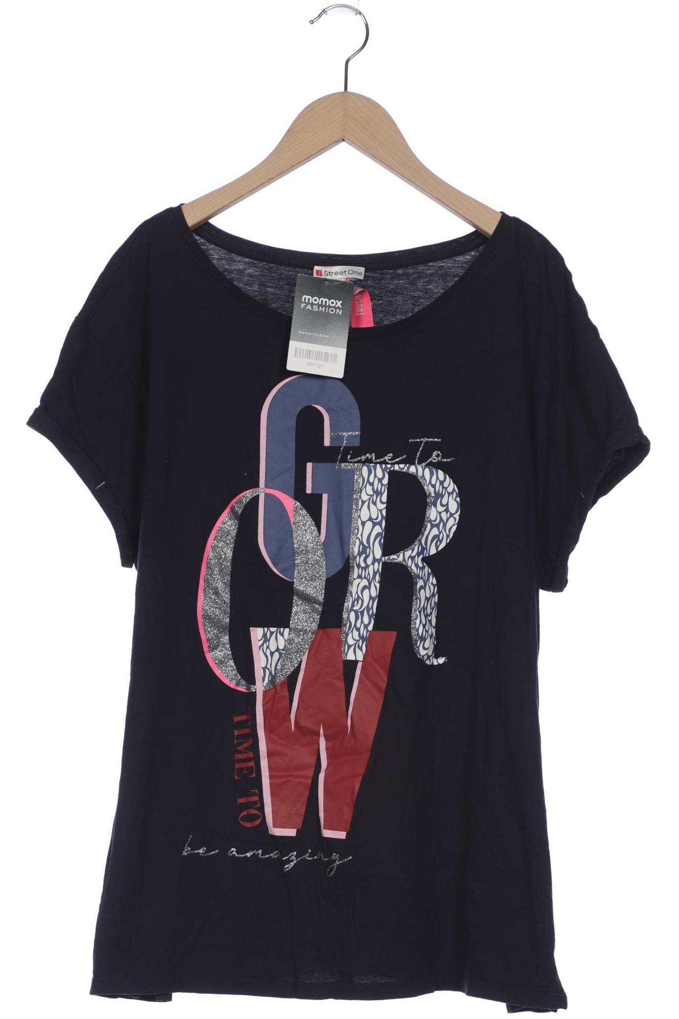 

Street One Damen T-Shirt, marineblau, Gr. 46