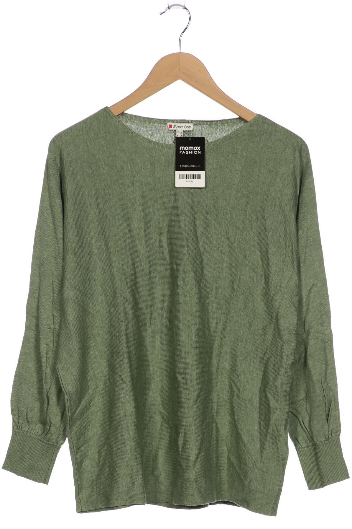 

Street One Damen Pullover, grün, Gr. 42