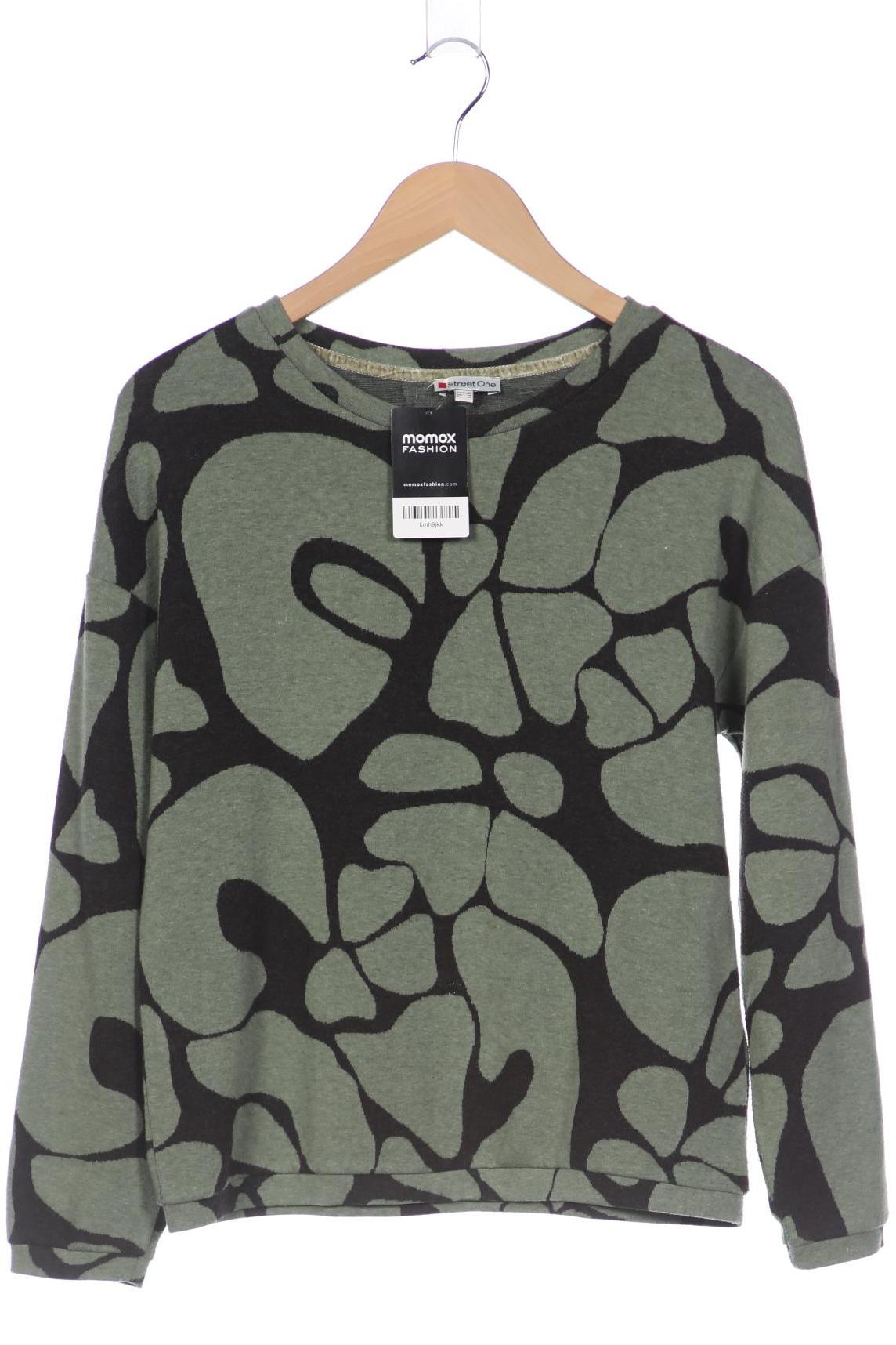 

Street One Damen Pullover, grün, Gr. 36