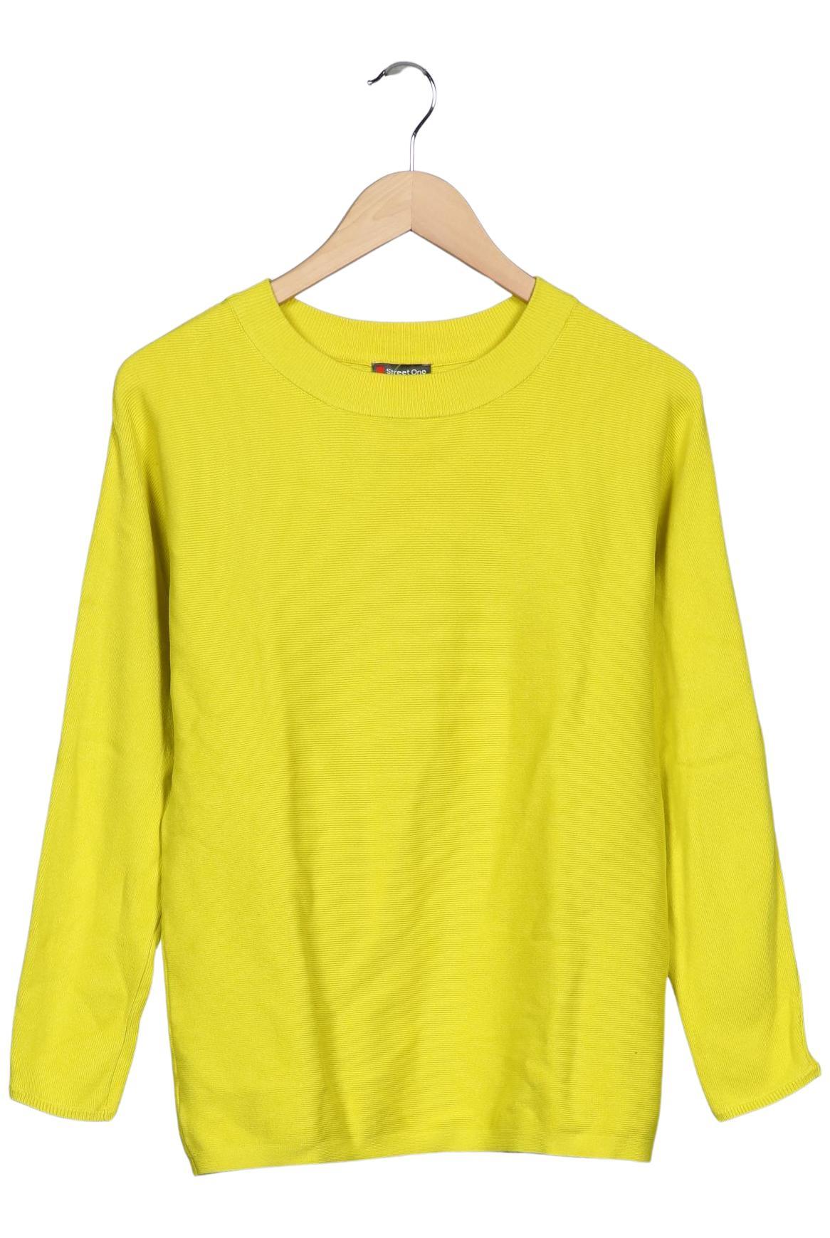 

Street One Damen Pullover, gelb, Gr. 38