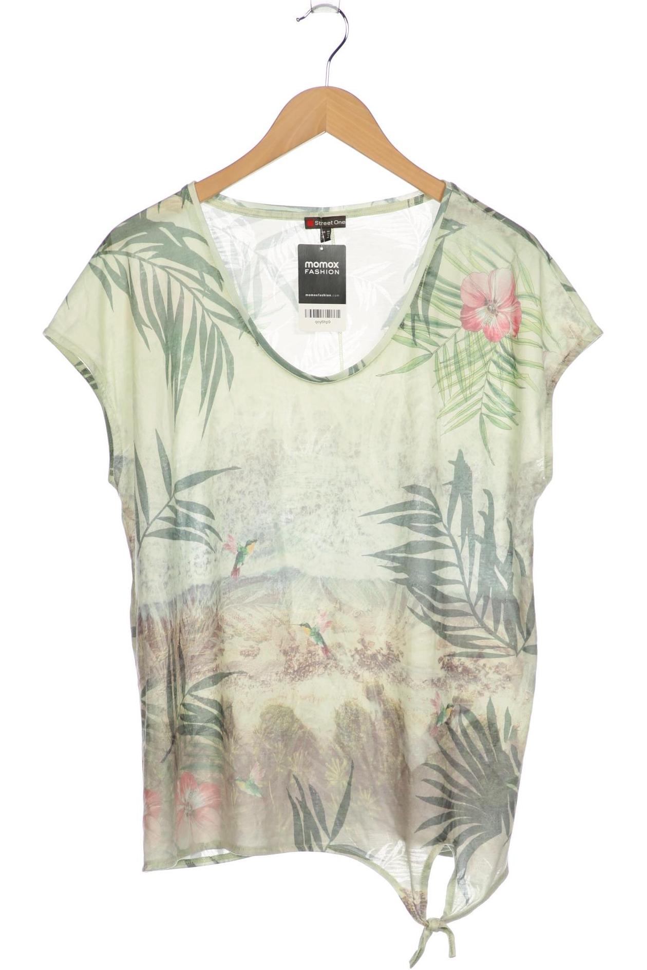

Street One Damen T-Shirt, hellgrün, Gr. 44
