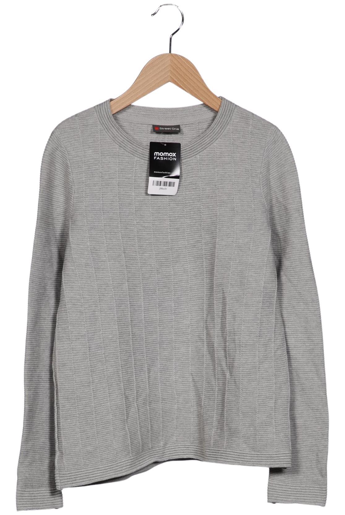 

Street One Damen Pullover, grau, Gr. 36