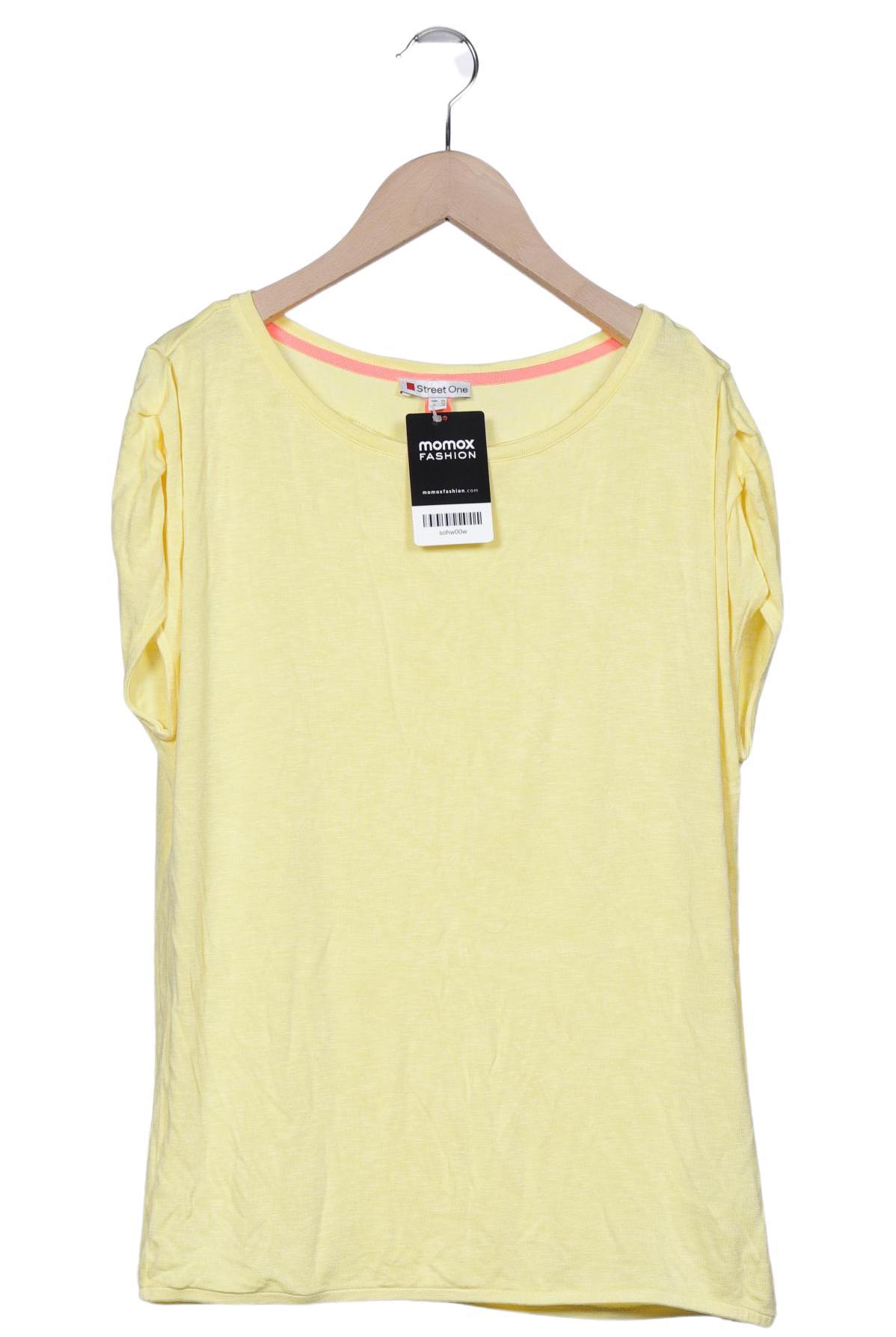

Street One Damen T-Shirt, gelb, Gr. 36