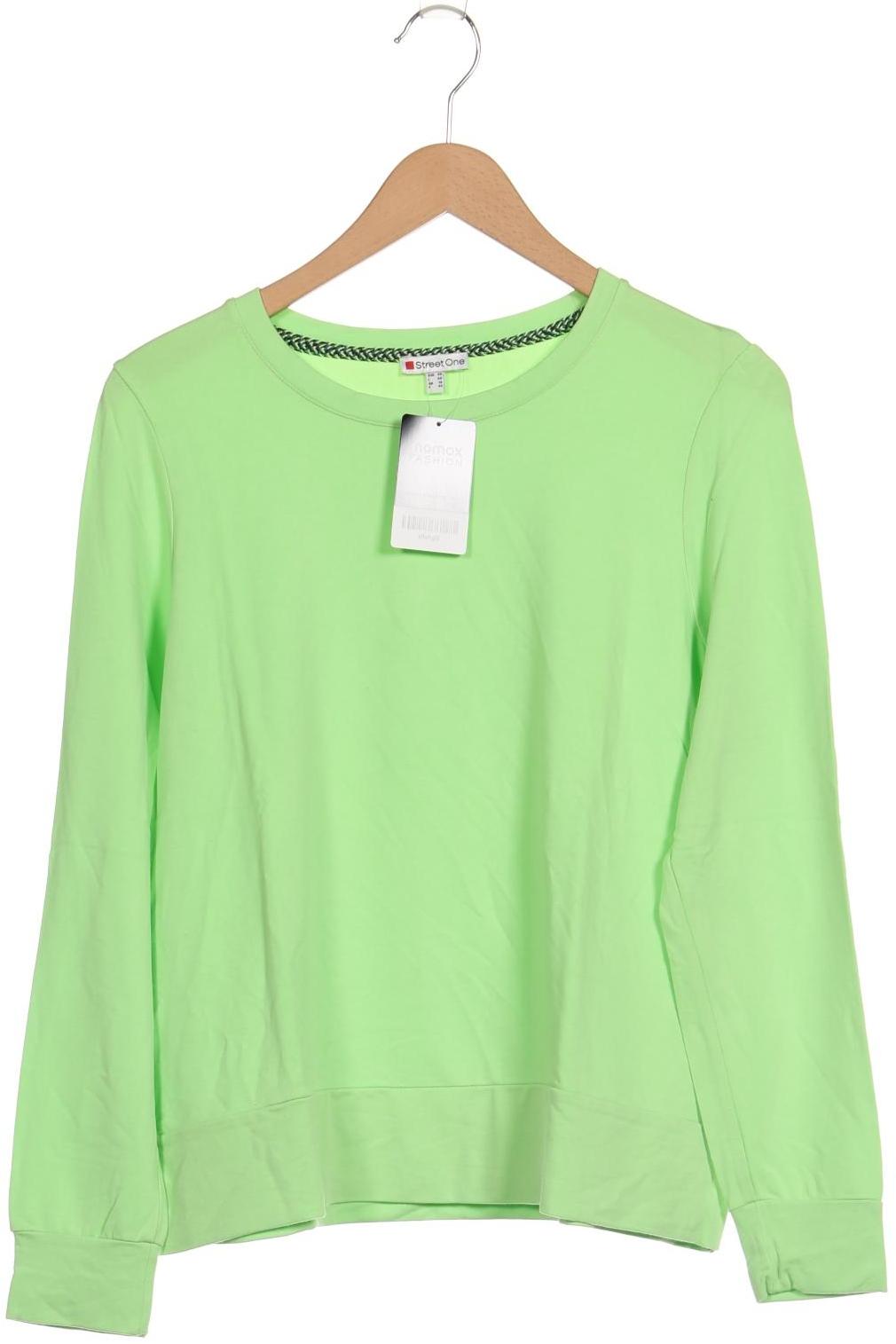 

Street One Damen Sweatshirt, hellgrün, Gr. 40