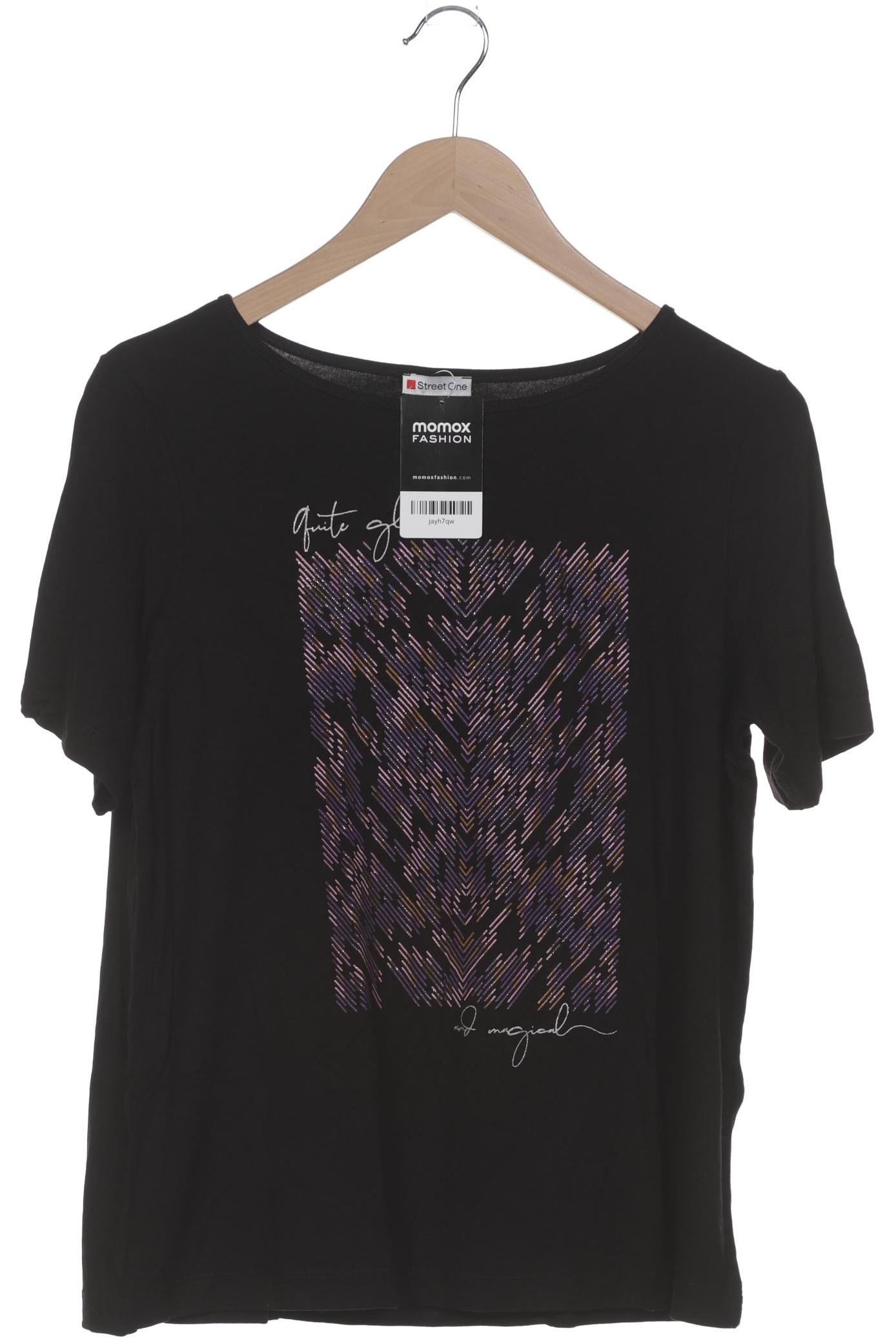 

Street One Damen T-Shirt, schwarz, Gr. 38