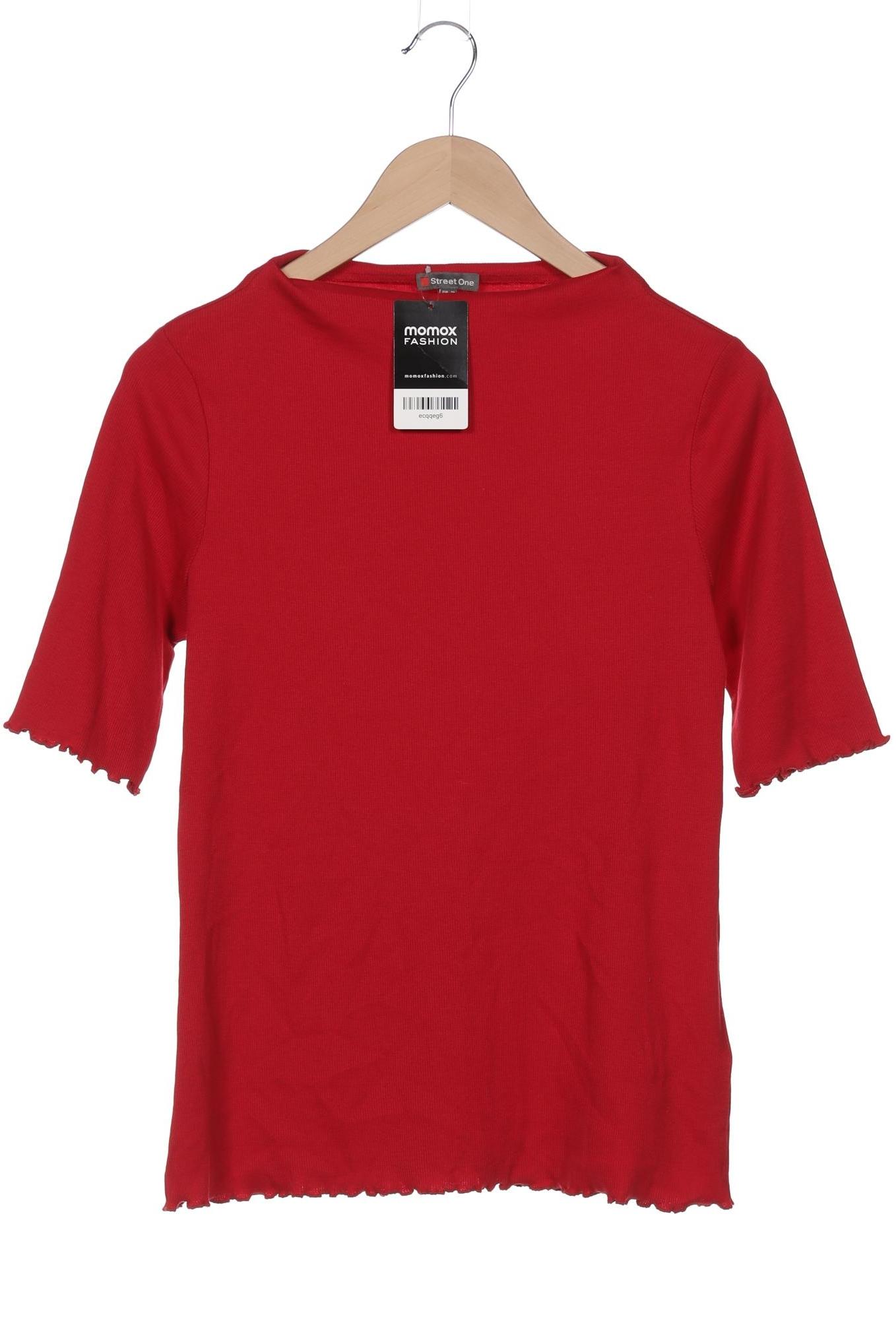 

Street One Damen T-Shirt, rot, Gr. 38