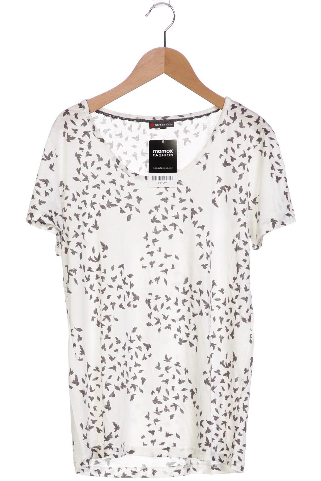 

Street One Damen T-Shirt, weiß, Gr. 36