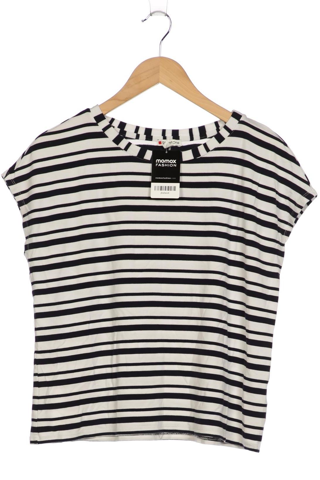 

Street One Damen T-Shirt, weiß, Gr. 38