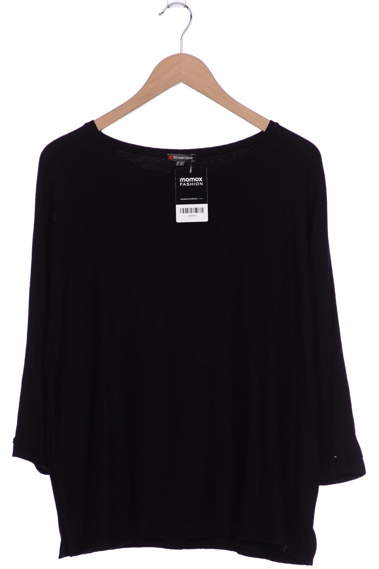 

Street One Damen Langarmshirt, schwarz, Gr. 42