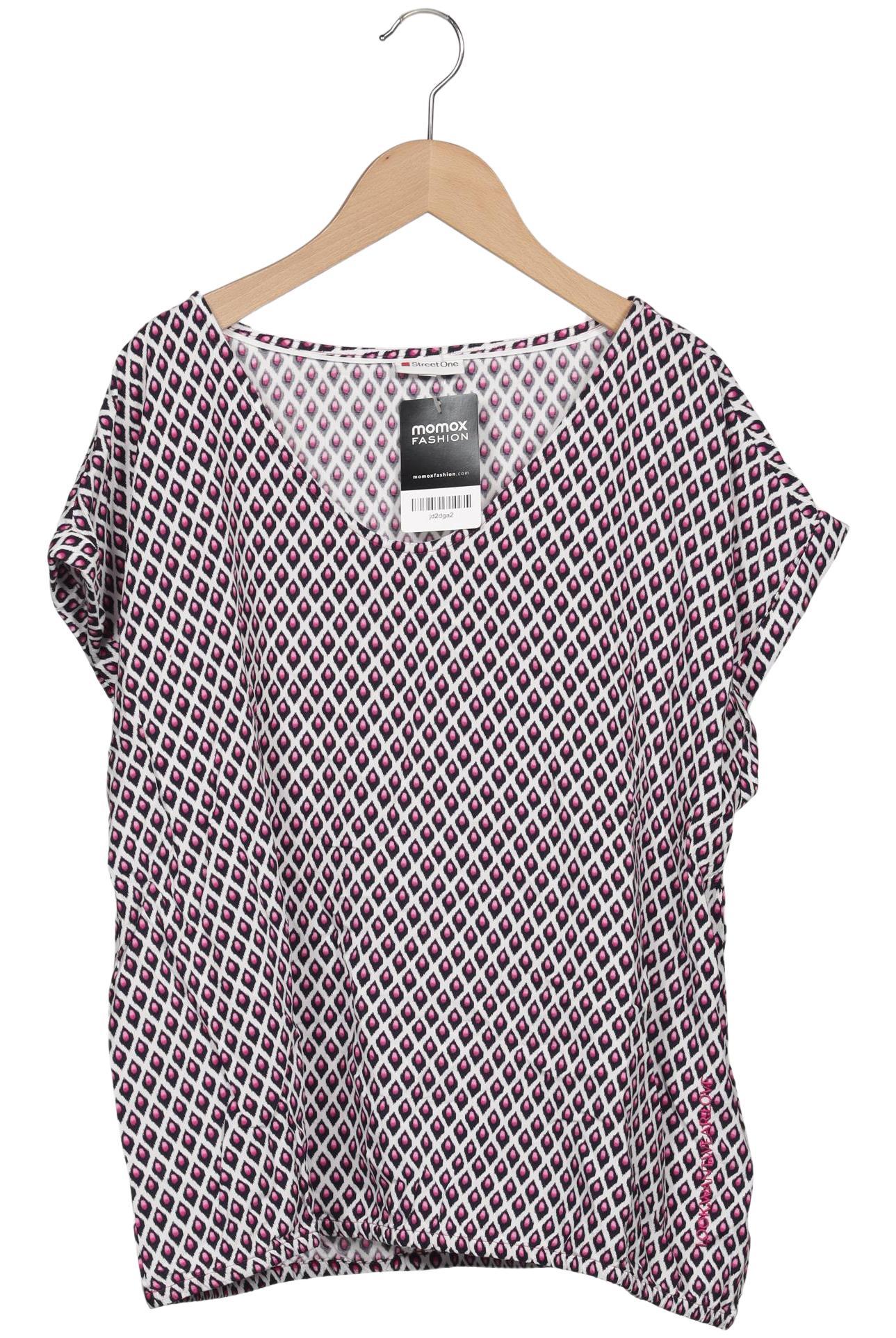 

Street One Damen Bluse, weiß, Gr. 42