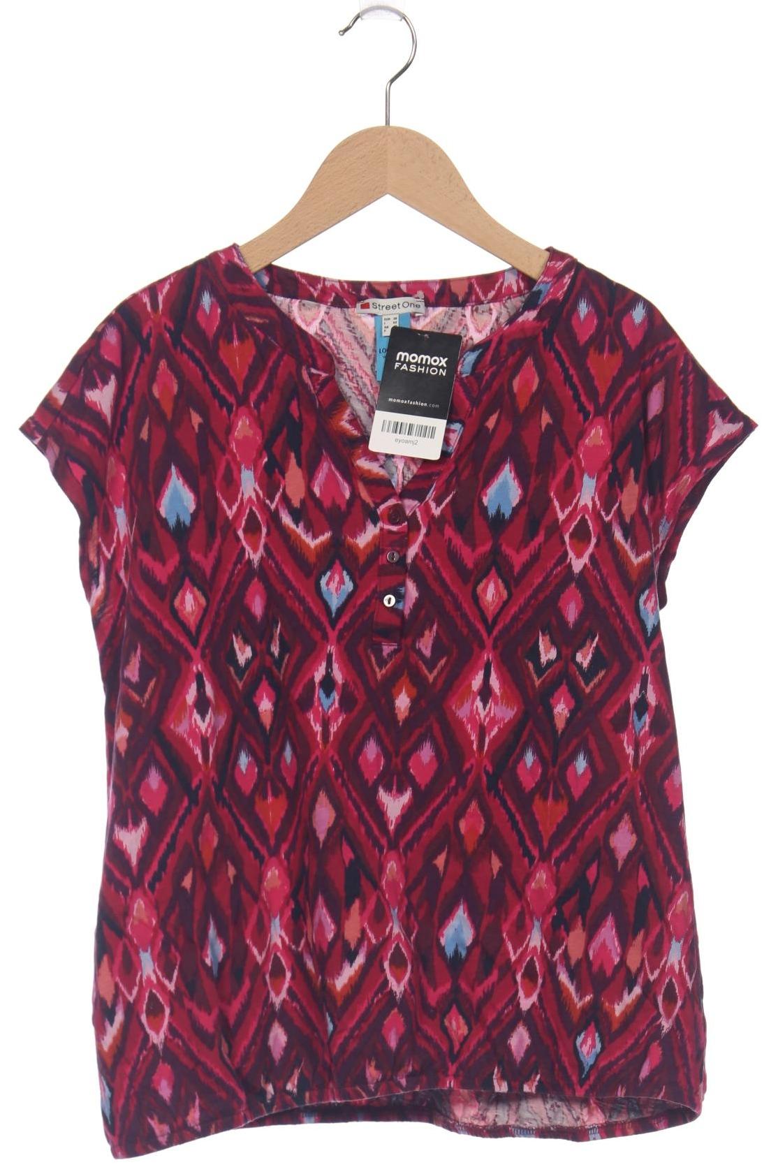 

Street One Damen T-Shirt, bordeaux, Gr. 38