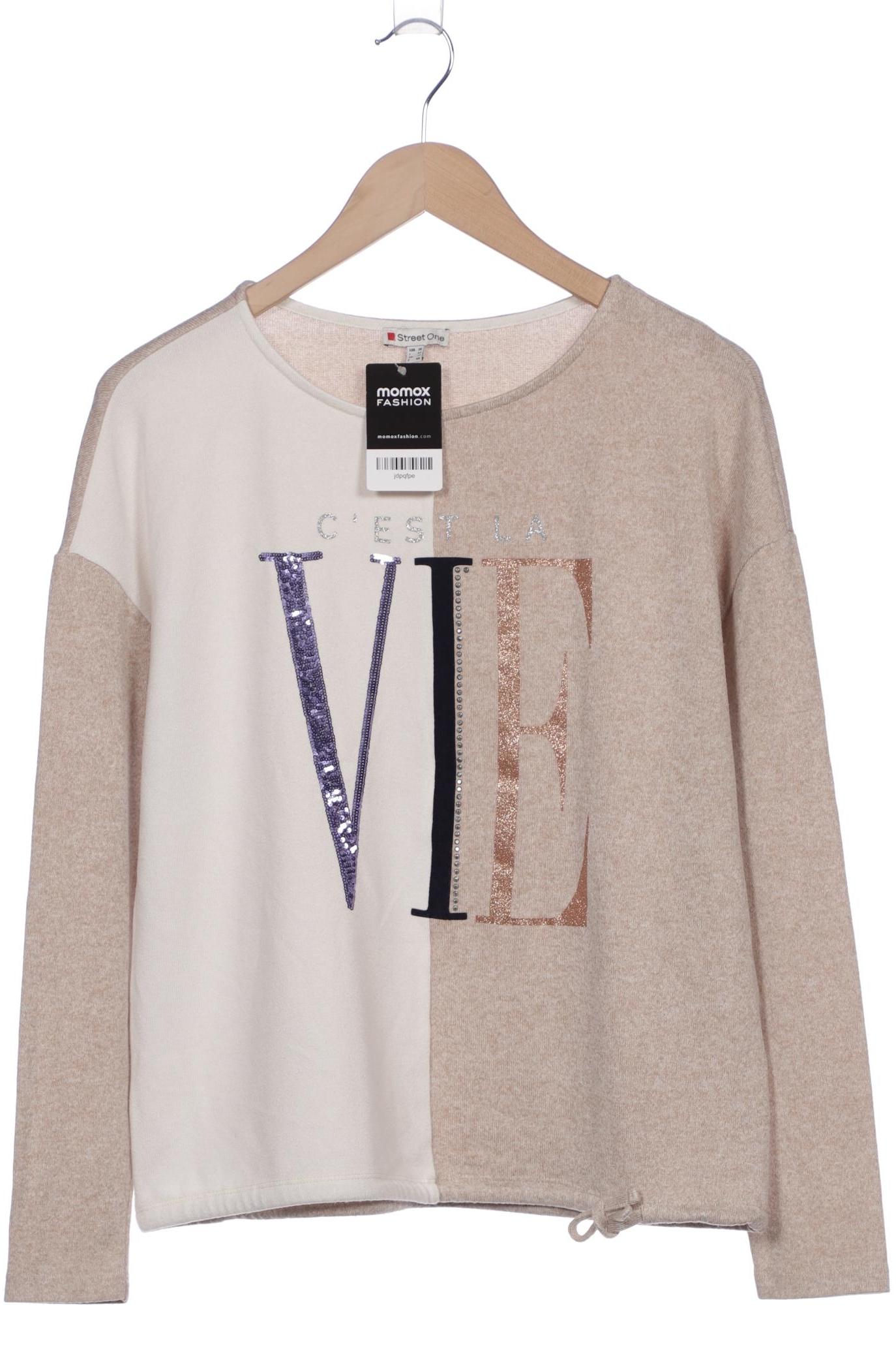 

Street One Damen Pullover, beige, Gr. 38