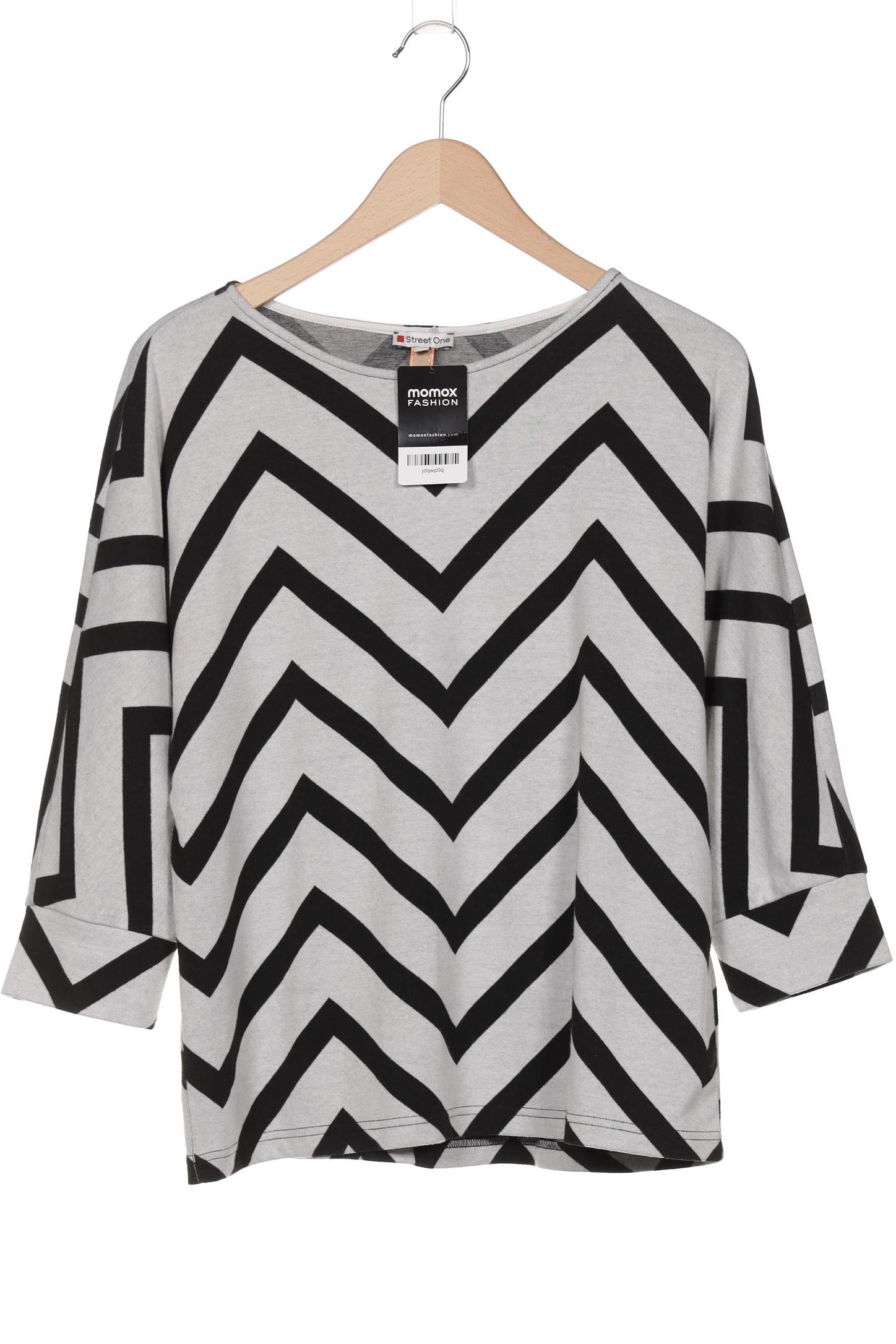 

Street One Damen Langarmshirt, grau, Gr. 40