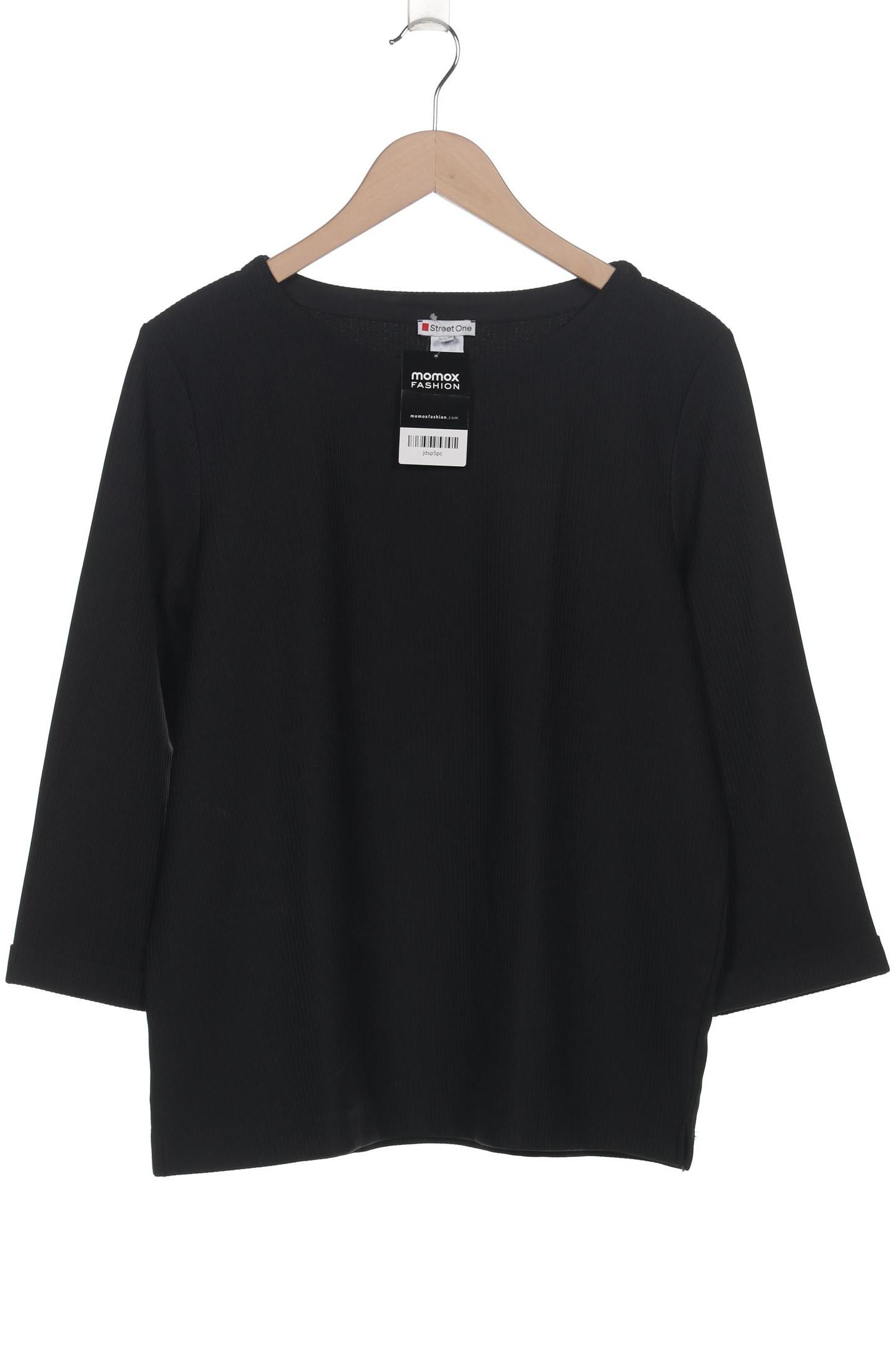 

Street One Damen Sweatshirt, schwarz, Gr. 42