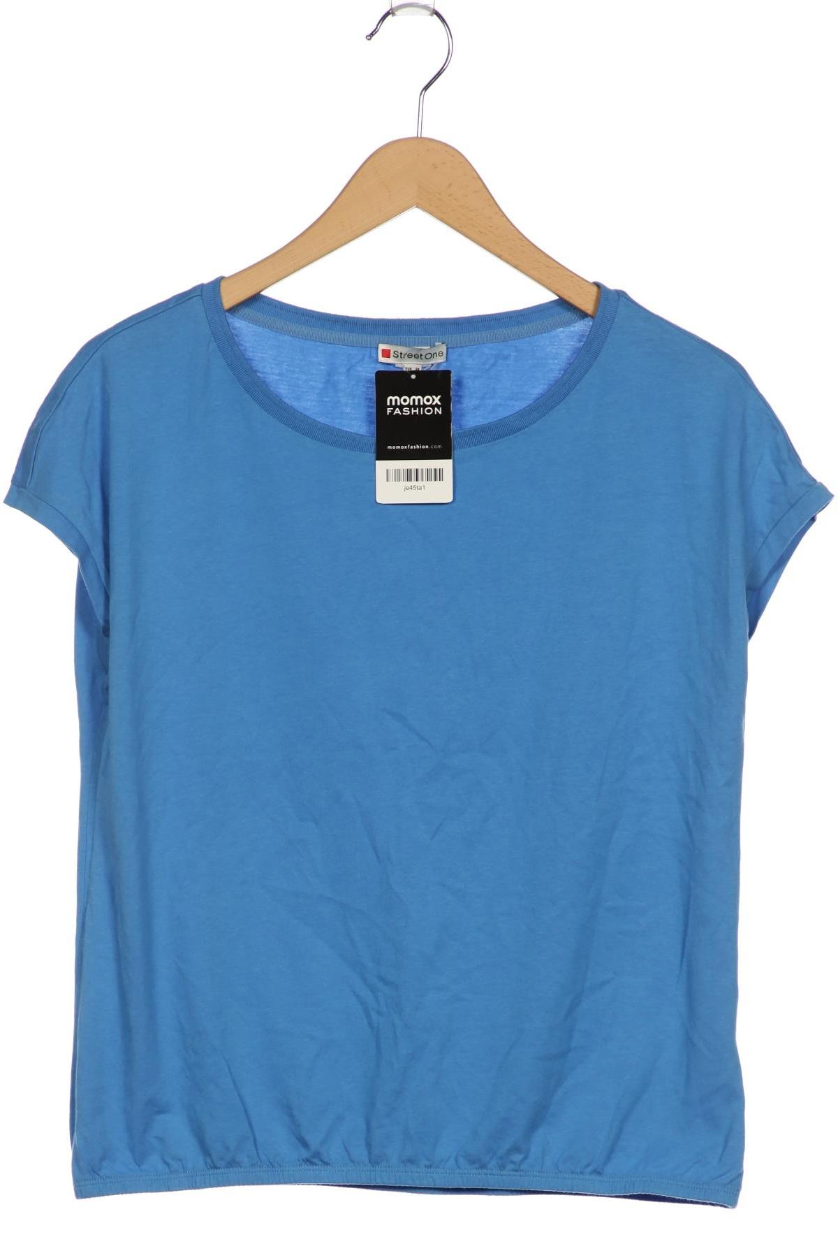 

Street One Damen T-Shirt, blau, Gr. 38