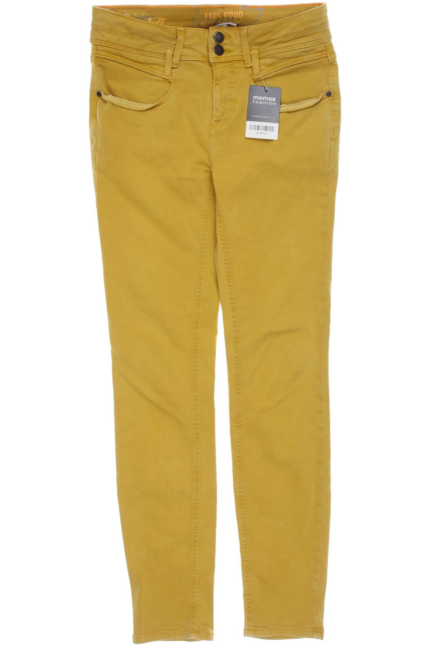 

Street One Damen Jeans, gelb, Gr. 24