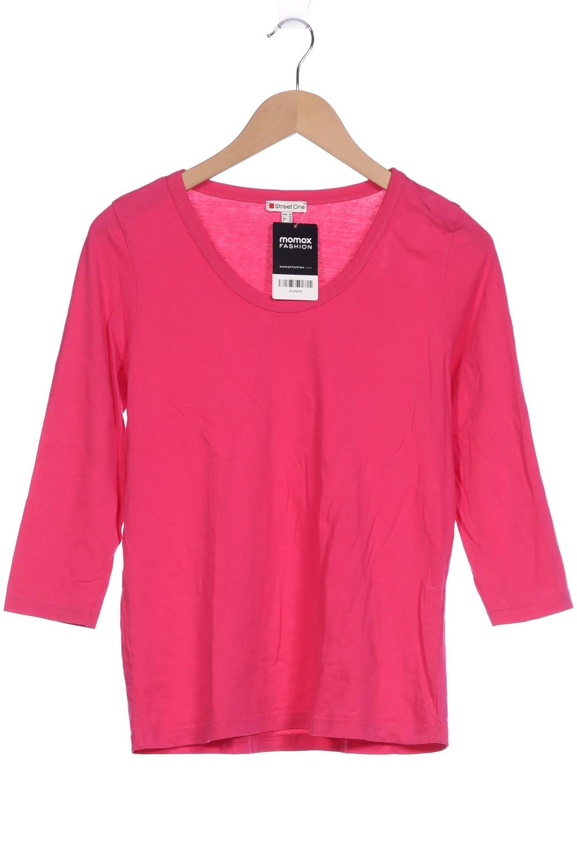 

Street One Damen Langarmshirt, pink, Gr. 36