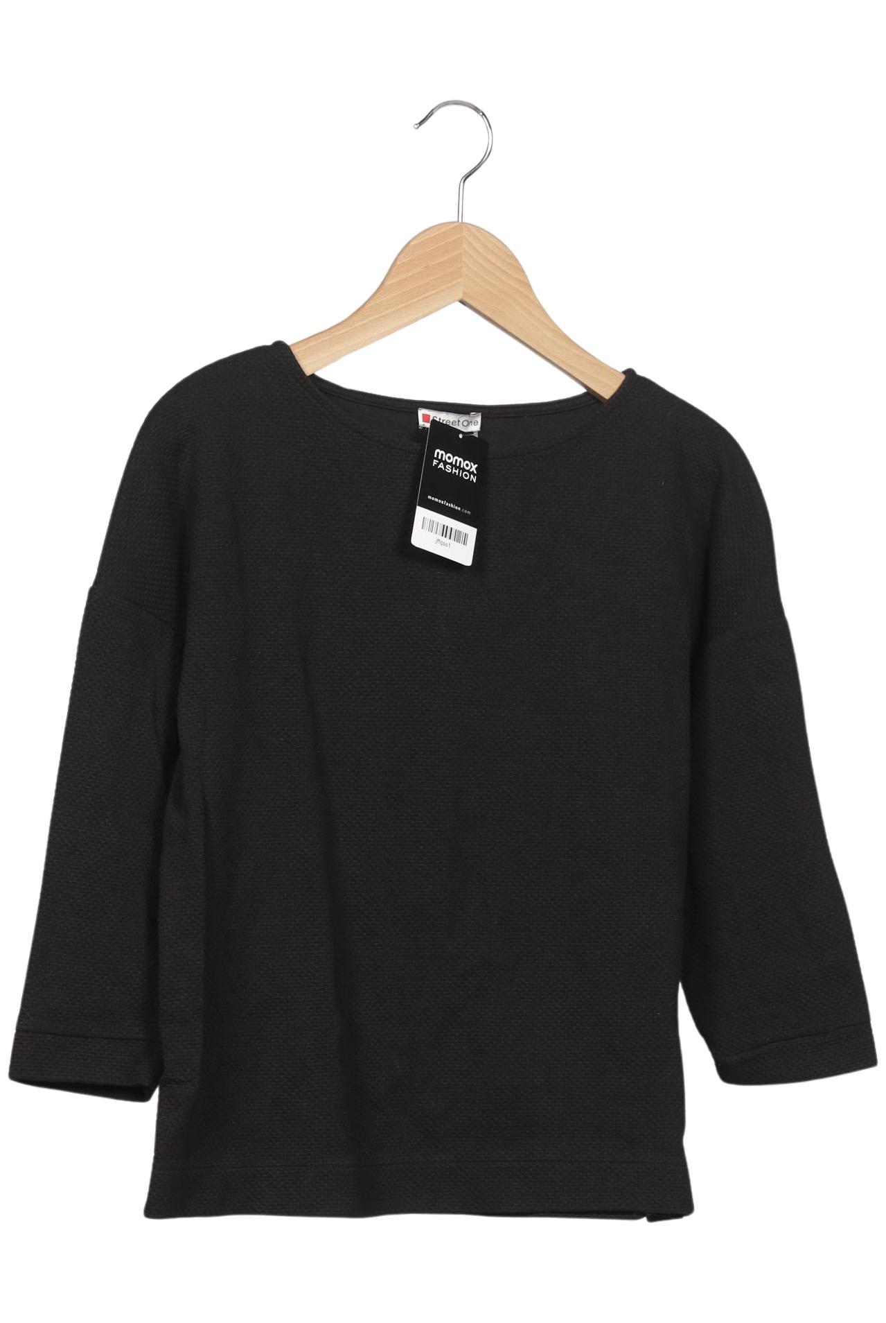 

Street One Damen Langarmshirt, schwarz, Gr. 38