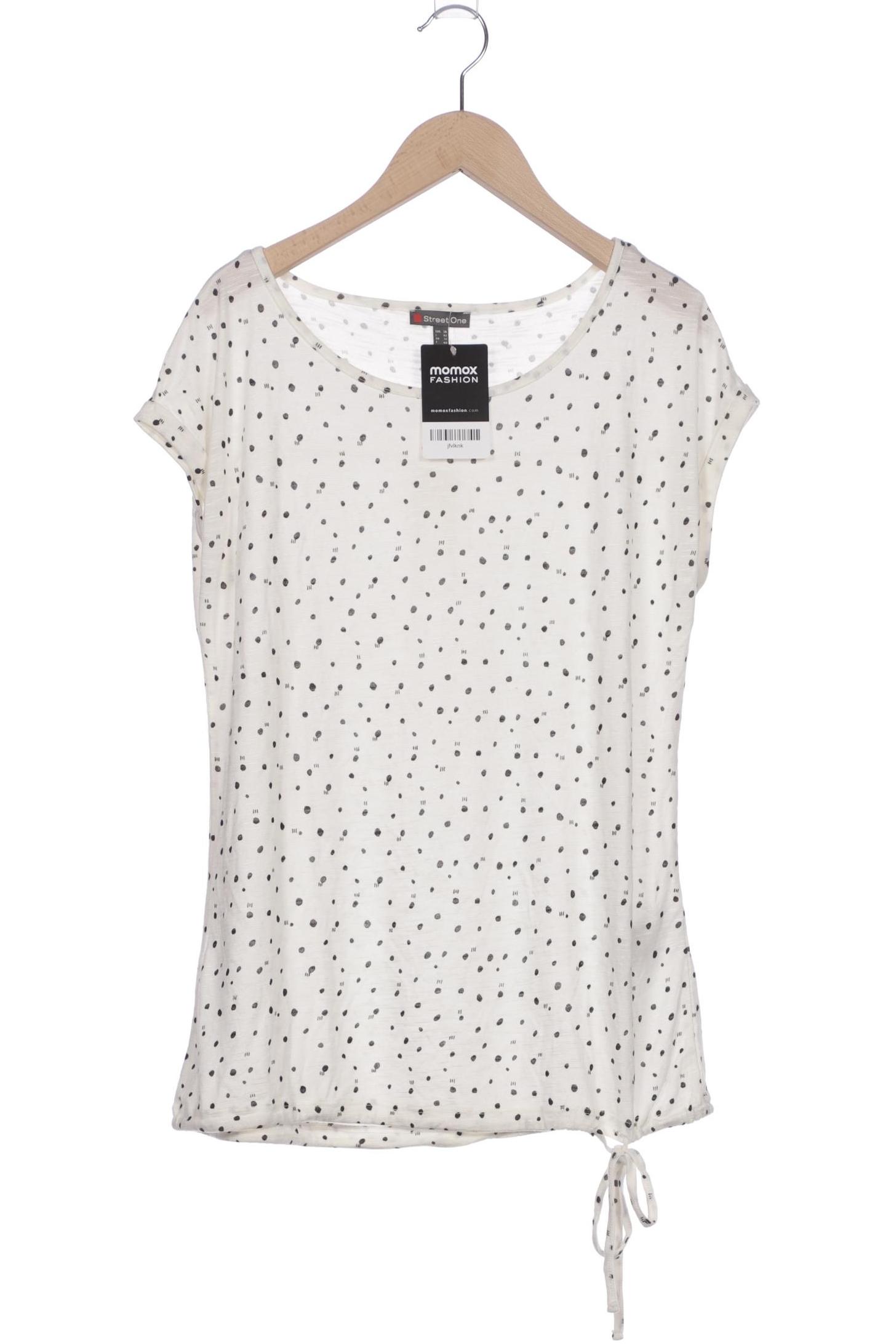 

Street One Damen T-Shirt, weiß, Gr. 38