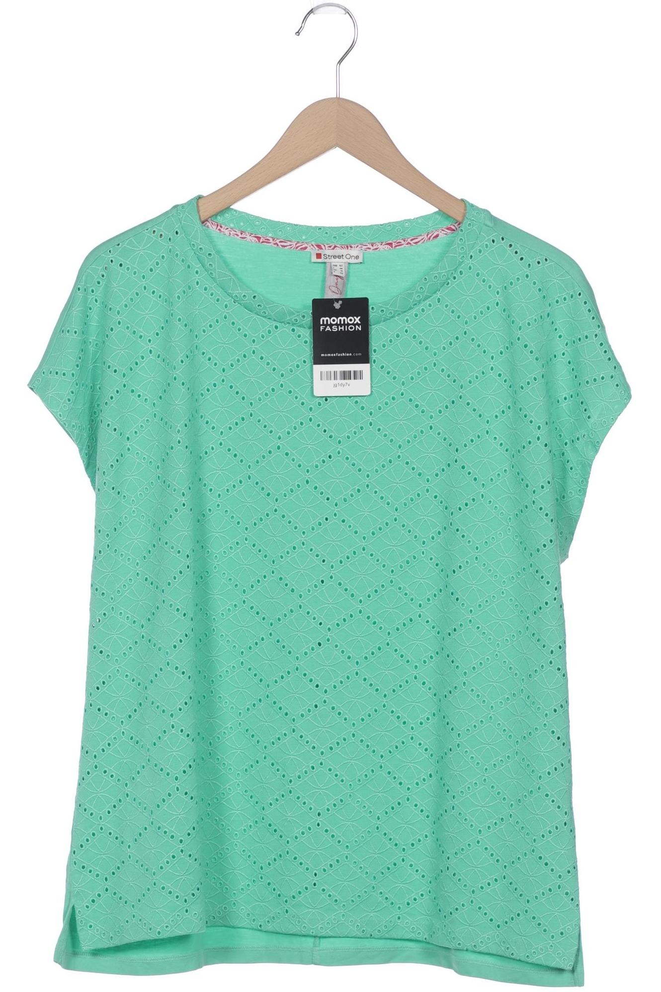 

Street One Damen T-Shirt, grün, Gr. 42