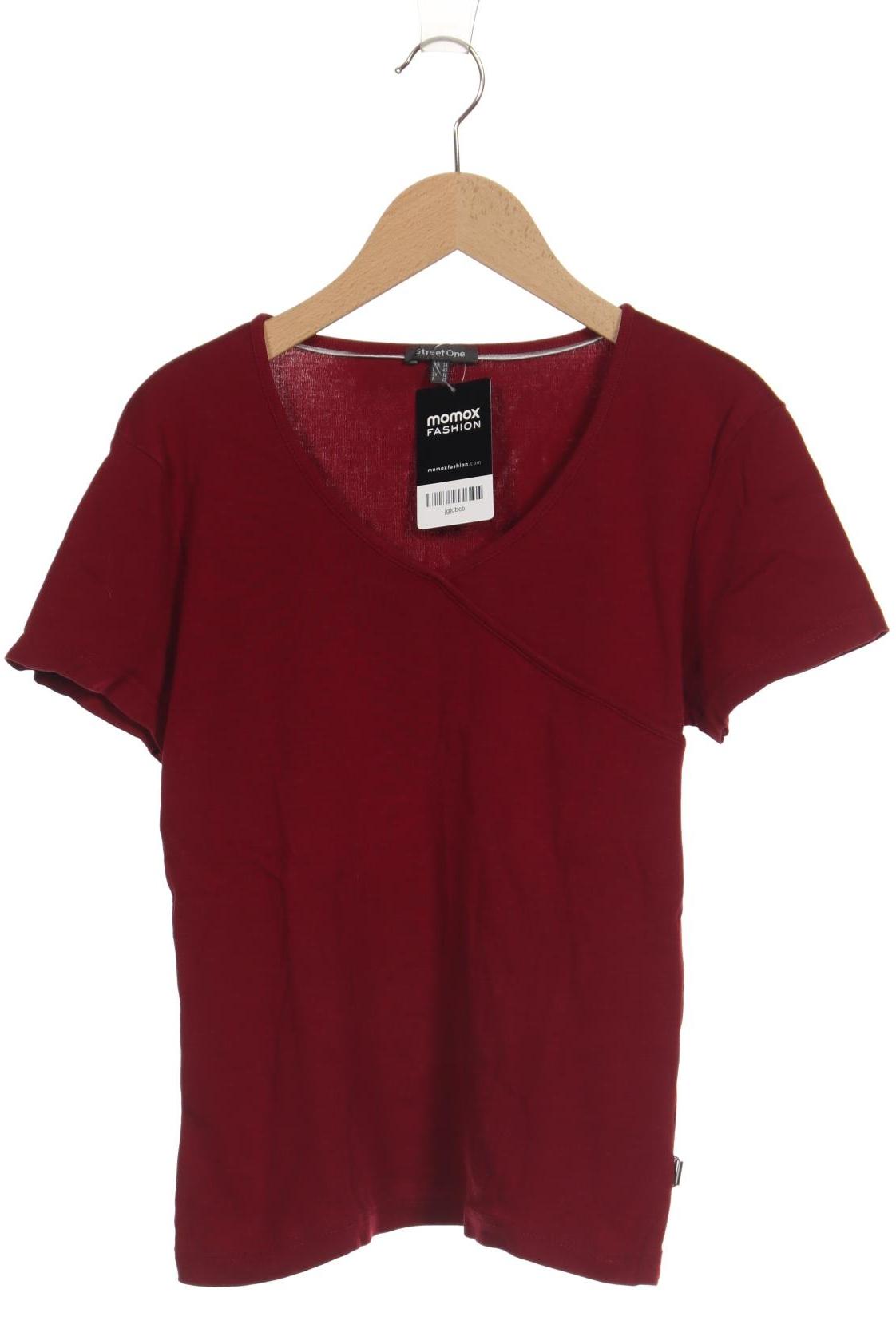 

Street One Damen T-Shirt, bordeaux, Gr. 38