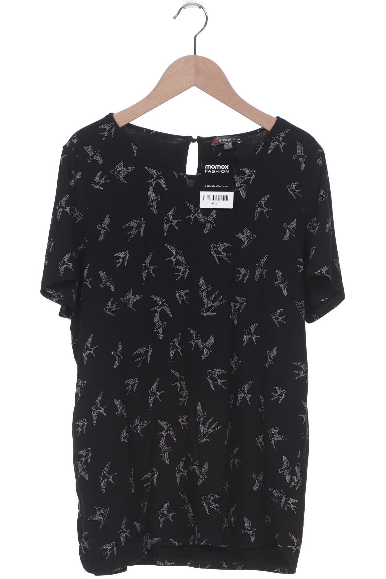 

Street One Damen T-Shirt, schwarz
