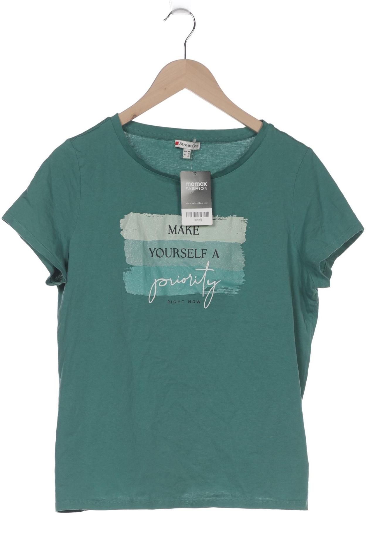 

Street One Damen T-Shirt, grün, Gr. 40