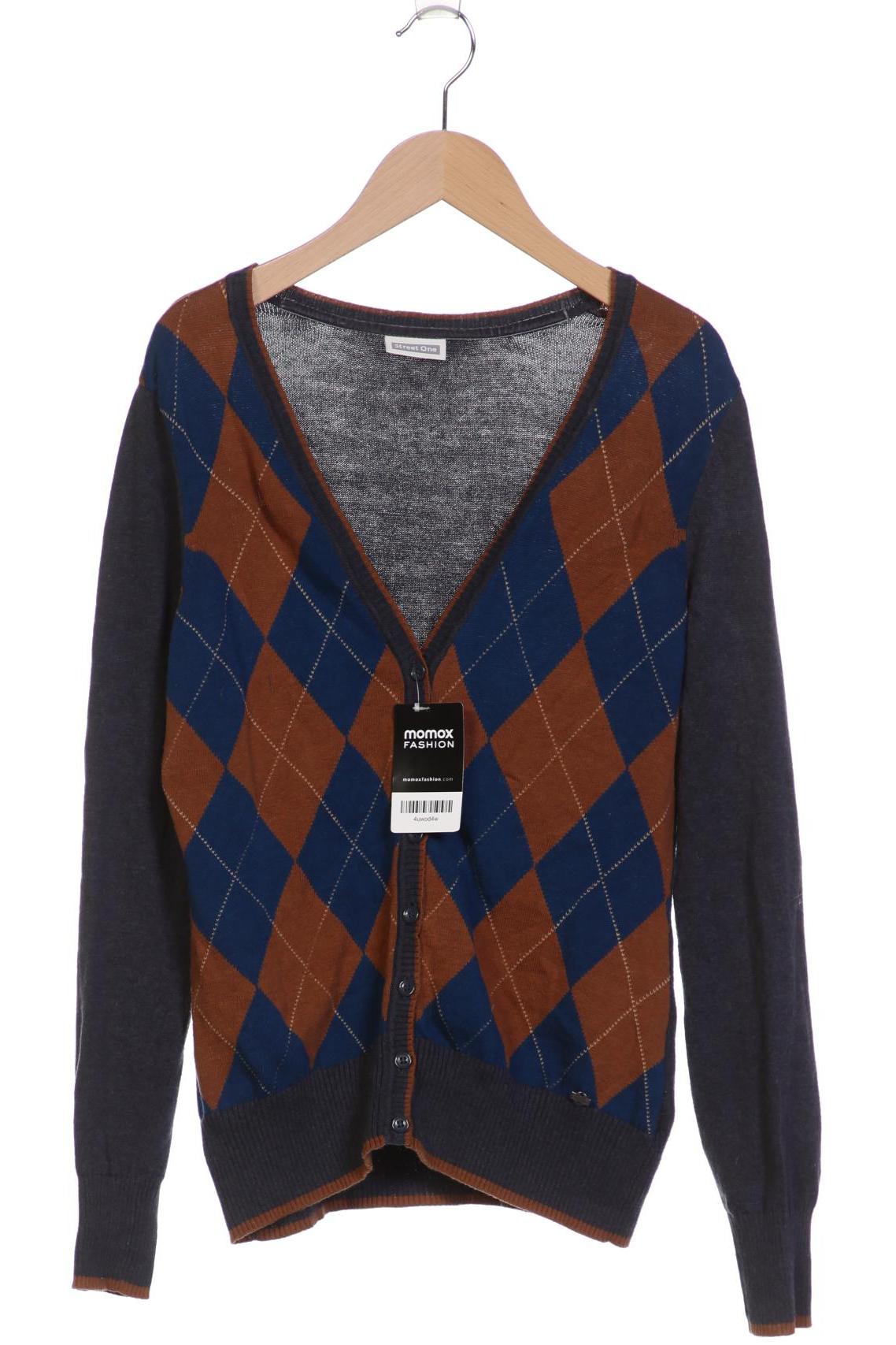 

Street One Damen Strickjacke, marineblau, Gr. 38