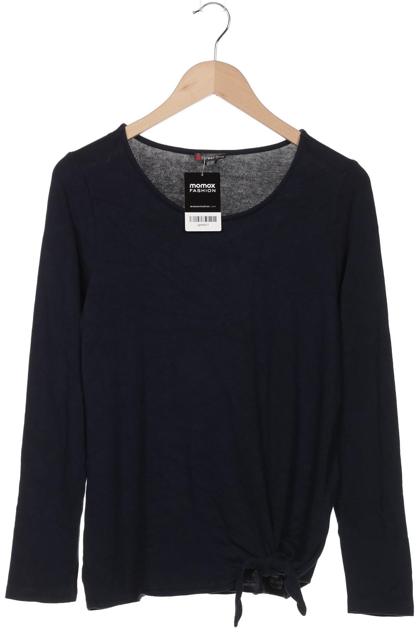 

Street One Damen Langarmshirt, marineblau, Gr. 38