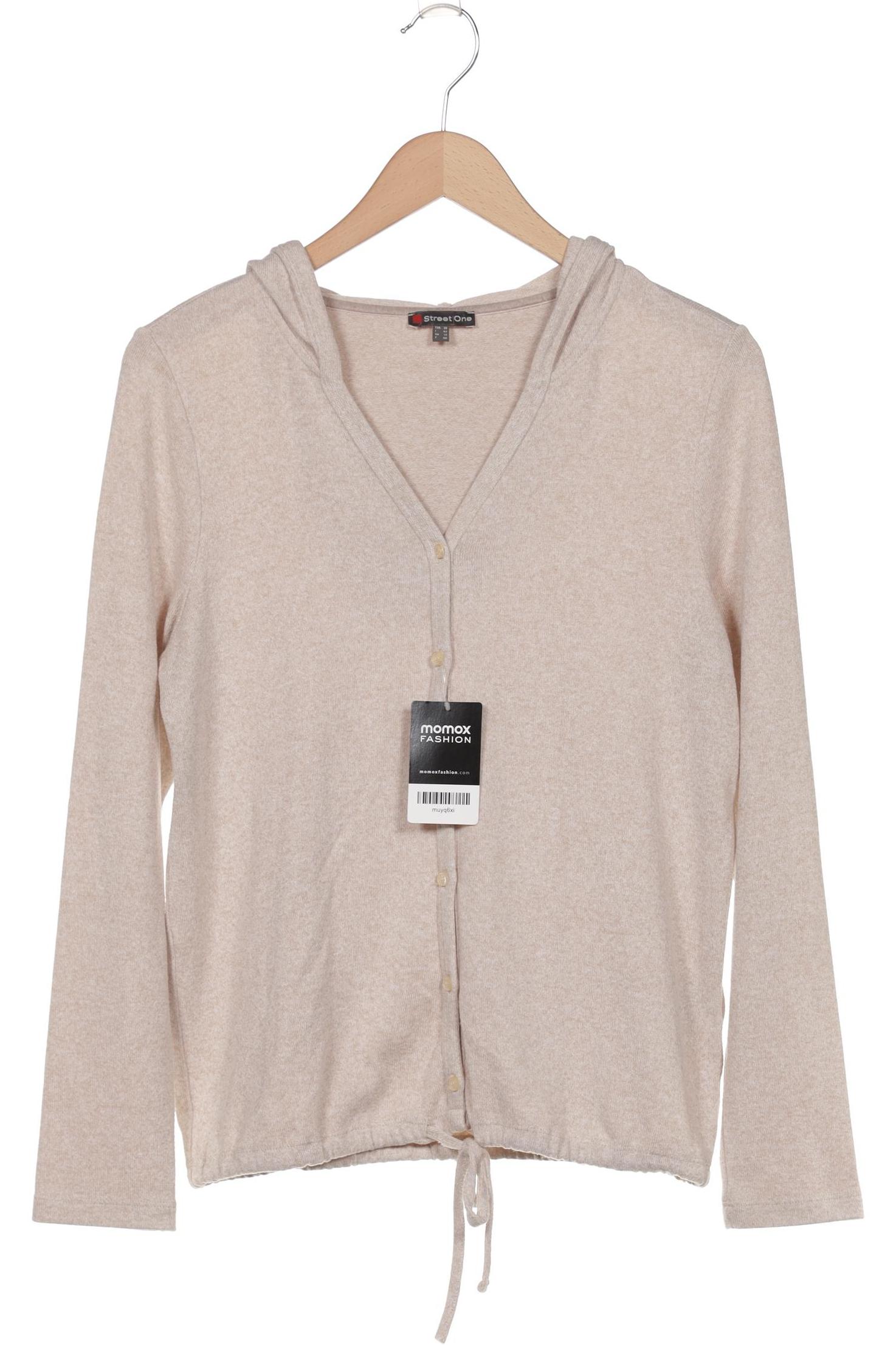 

Street One Damen Strickjacke, beige, Gr. 38